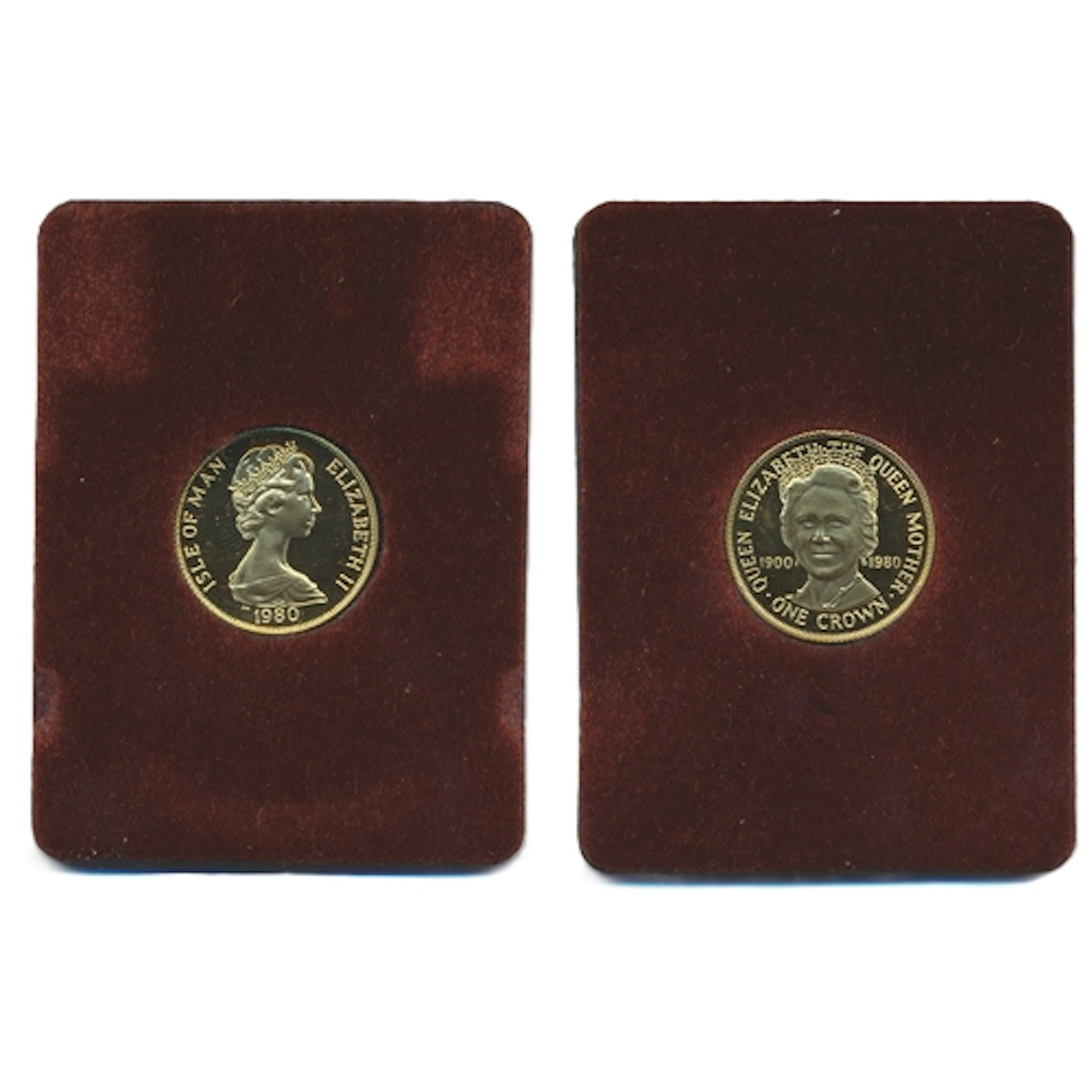 Investment Gold Lot - Documents Required. Isle of Man. 1980 ...