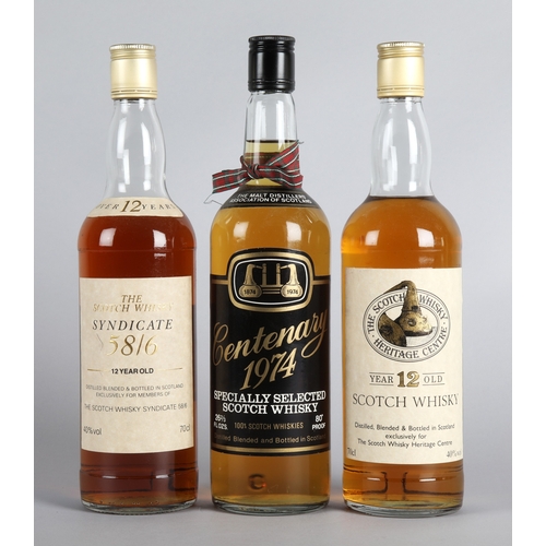 The Scotch whisky syndicate 58/6 12 year old 40 % vol 70cl, ...