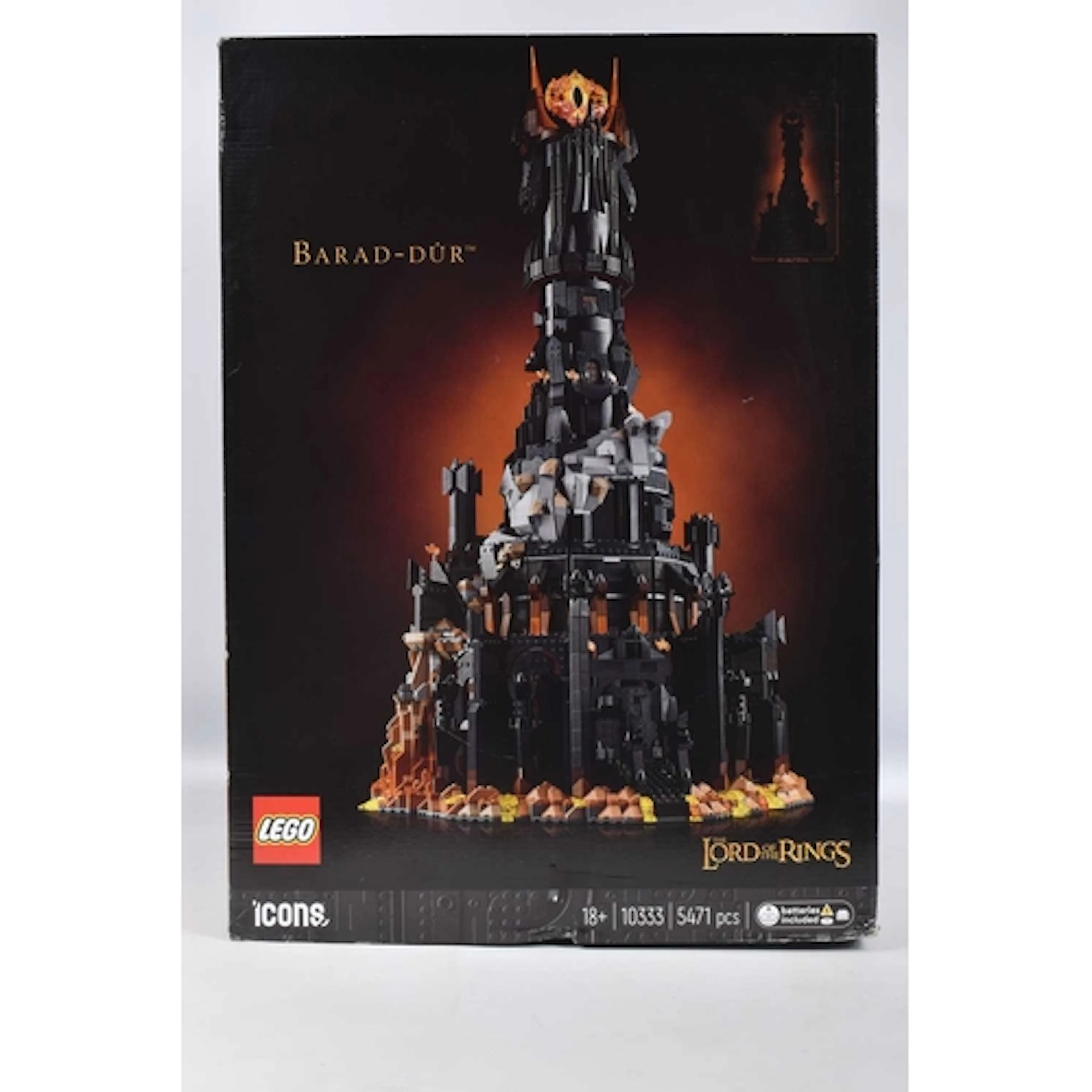 A BOXED AND SEALED THE LORD OF THE RINGS BARADUR LEGO ICONS ...