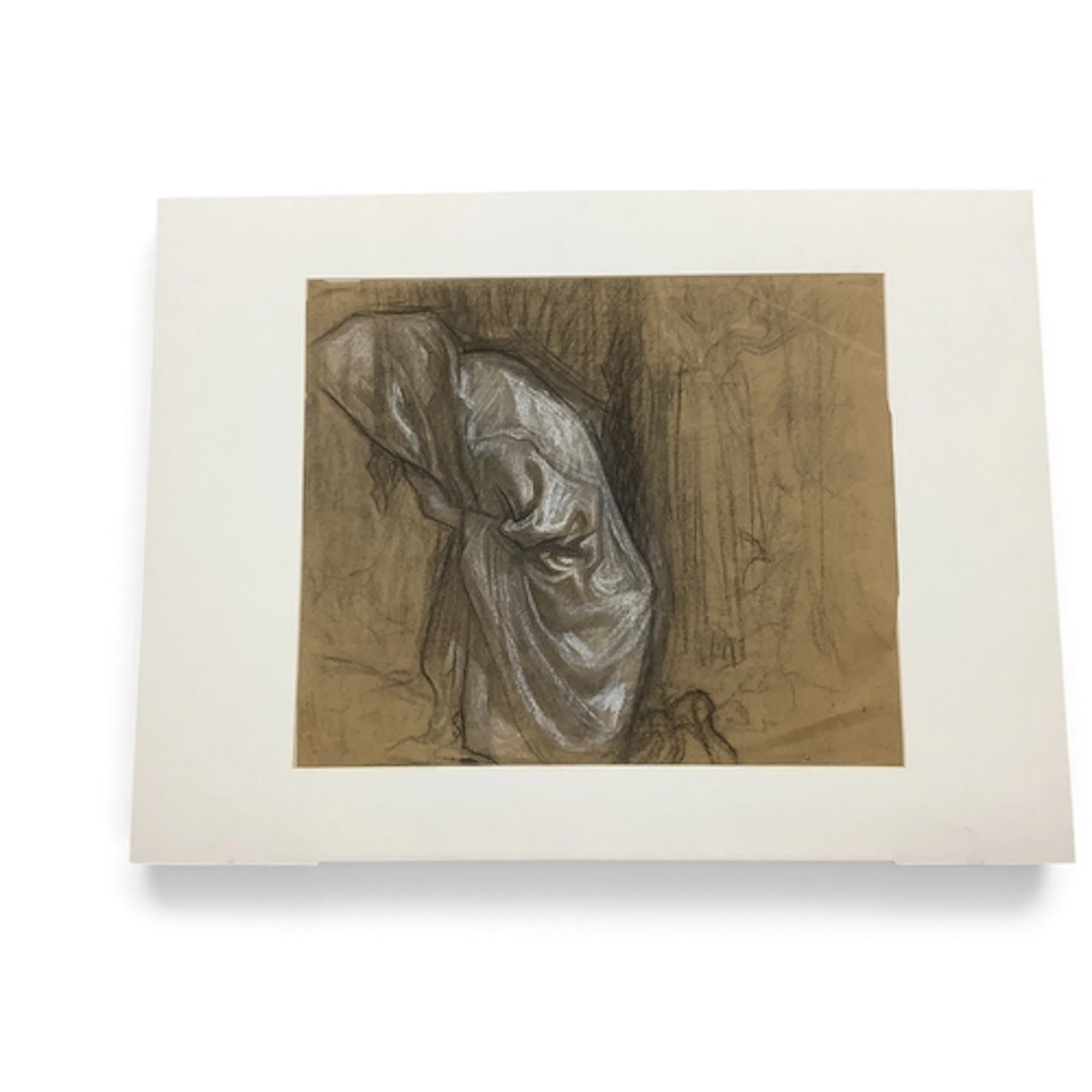 Sir Frank Brangwyn (1867 - 1956) *ARR Robed Figure - Study ...