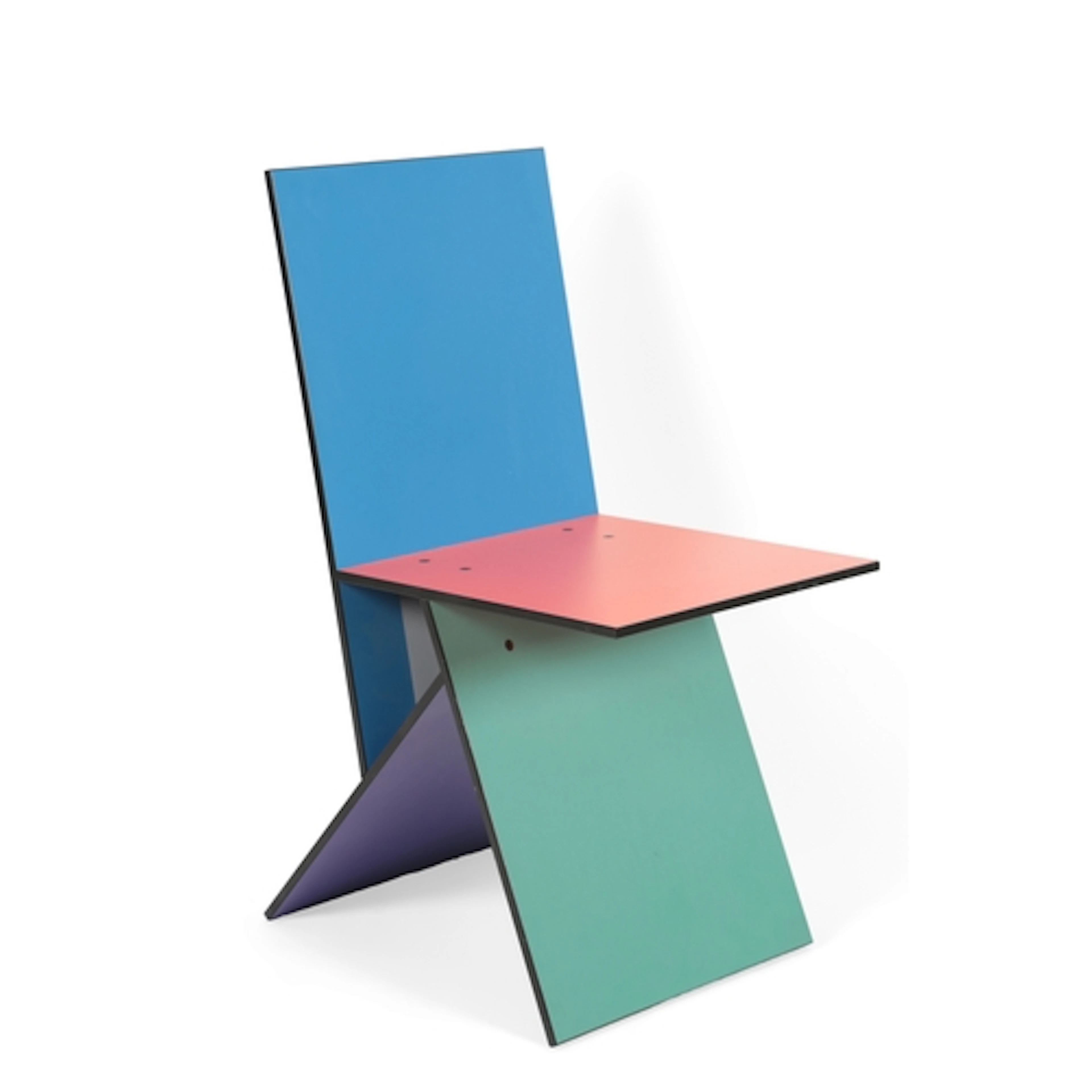 Verner Panton (Danish, 1926-1998) for Ikea: A 'Vilbert' chai...