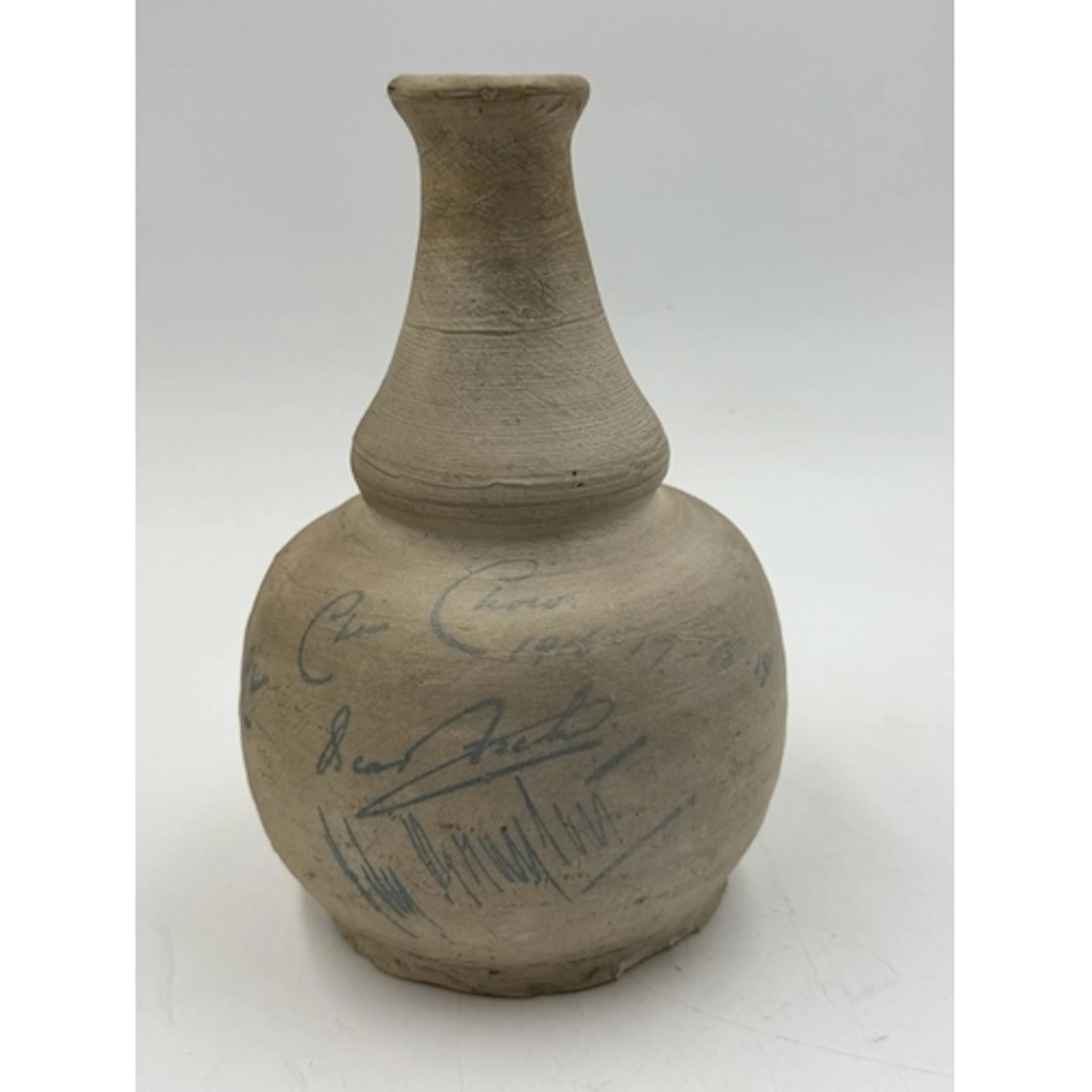 A 'Chu Chin Chow' vase, potted on stage by a Wedgwood potter...