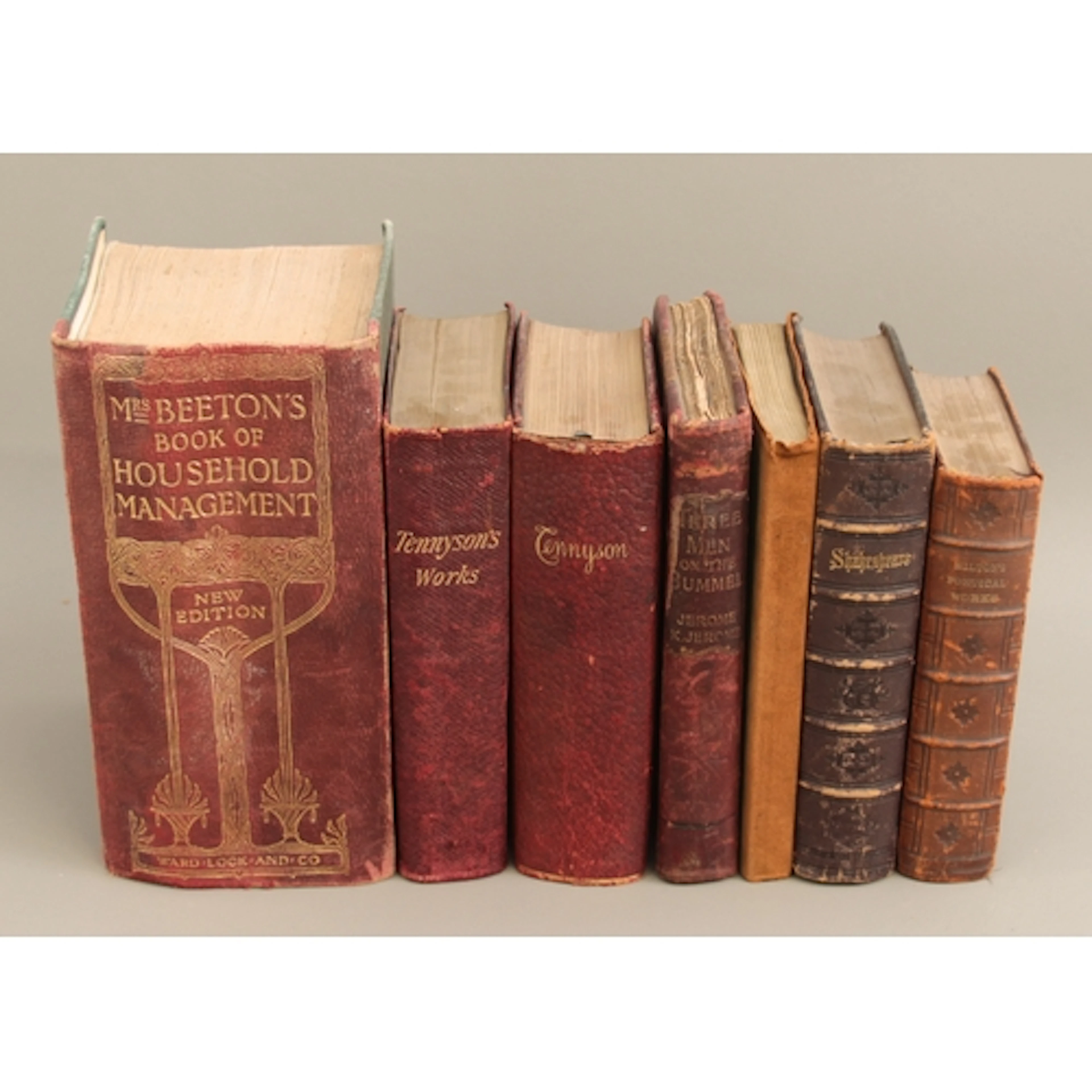 Seven volumes - Mrs Beeton's Book of Household Management (...