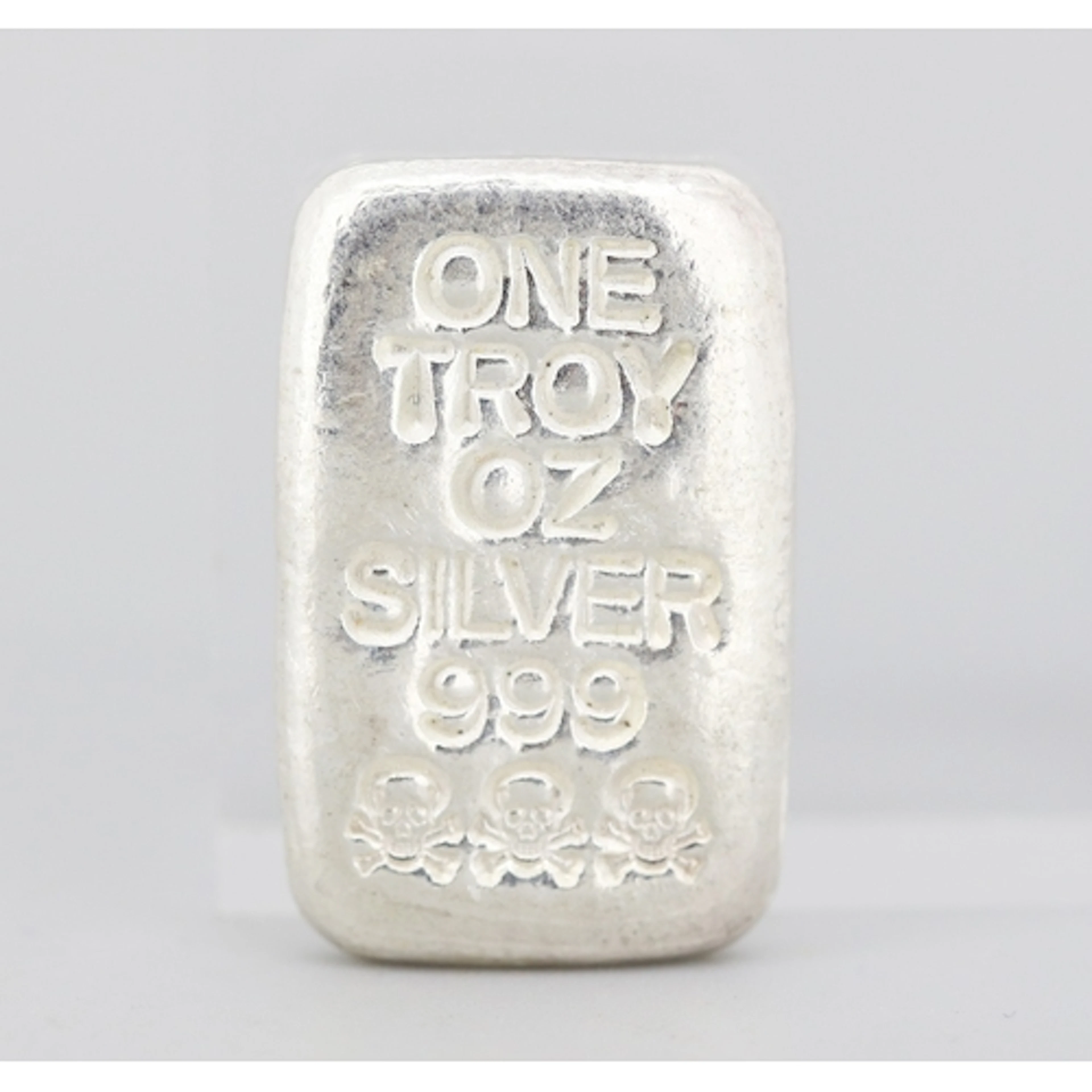 One Ounce Fine 999 Silver Bullion Bar