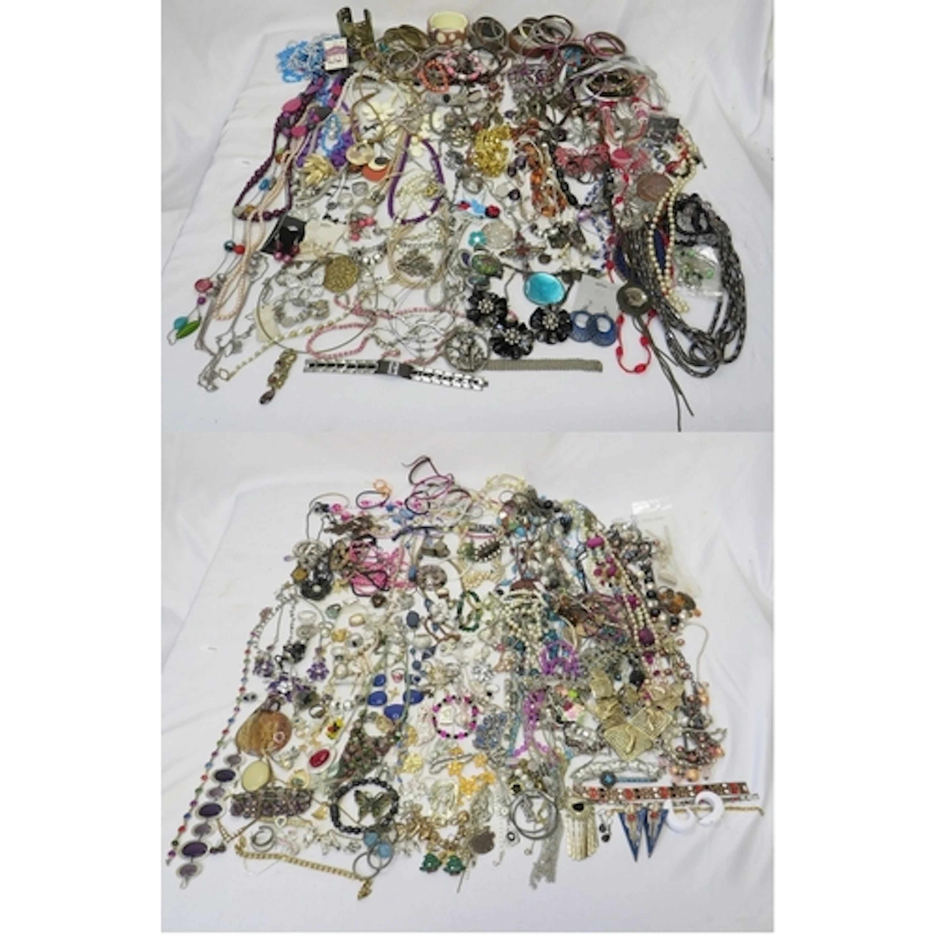Contemporary Costume Jewellery incl. faux pearl necklaces, c...