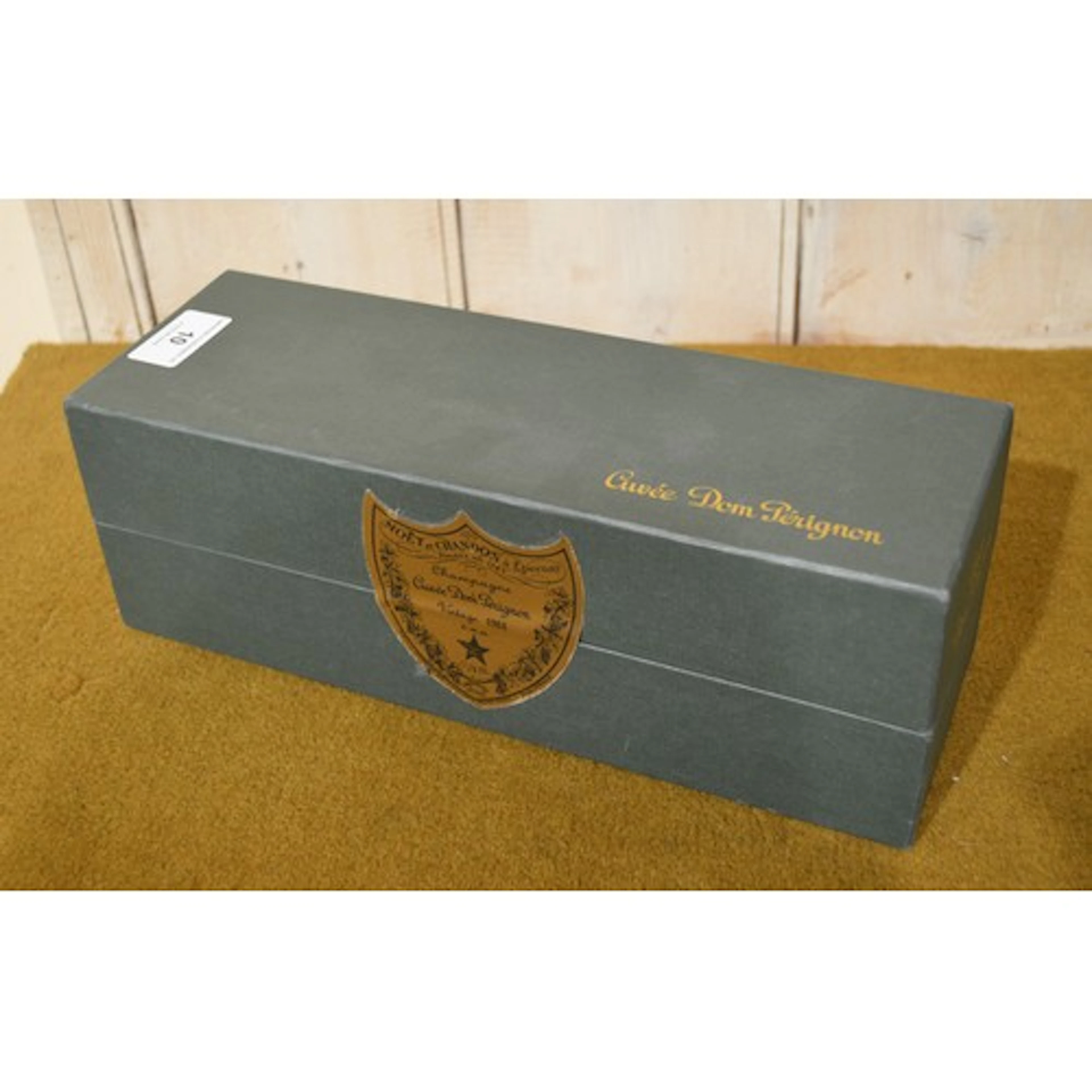One bottle Dom Perignon 1983 Champagne, in presentation box
