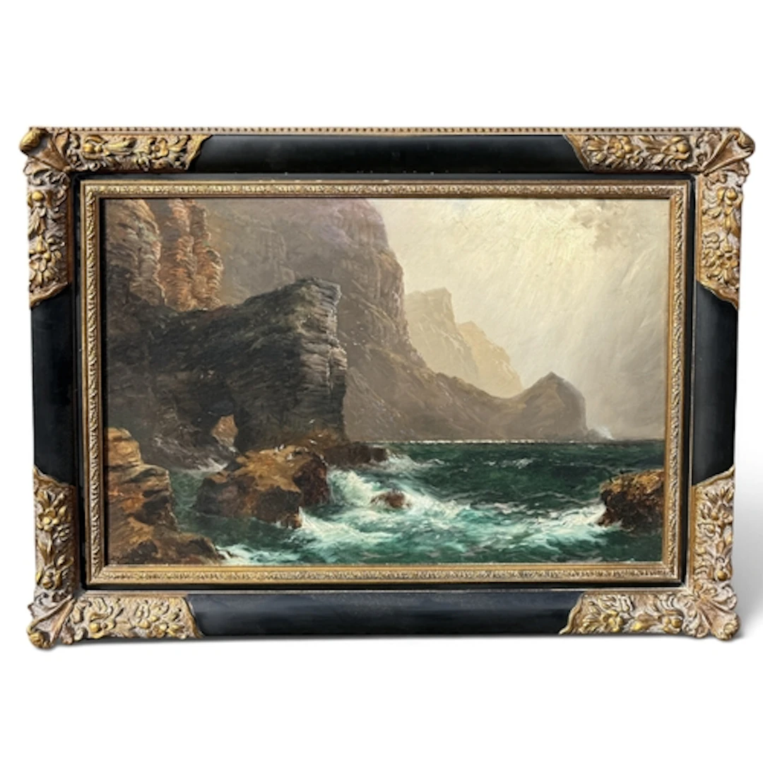 PETER GRAHAM R.A. (SCOTTISH 1836-1921): SCOTTISH COASTAL SCE...