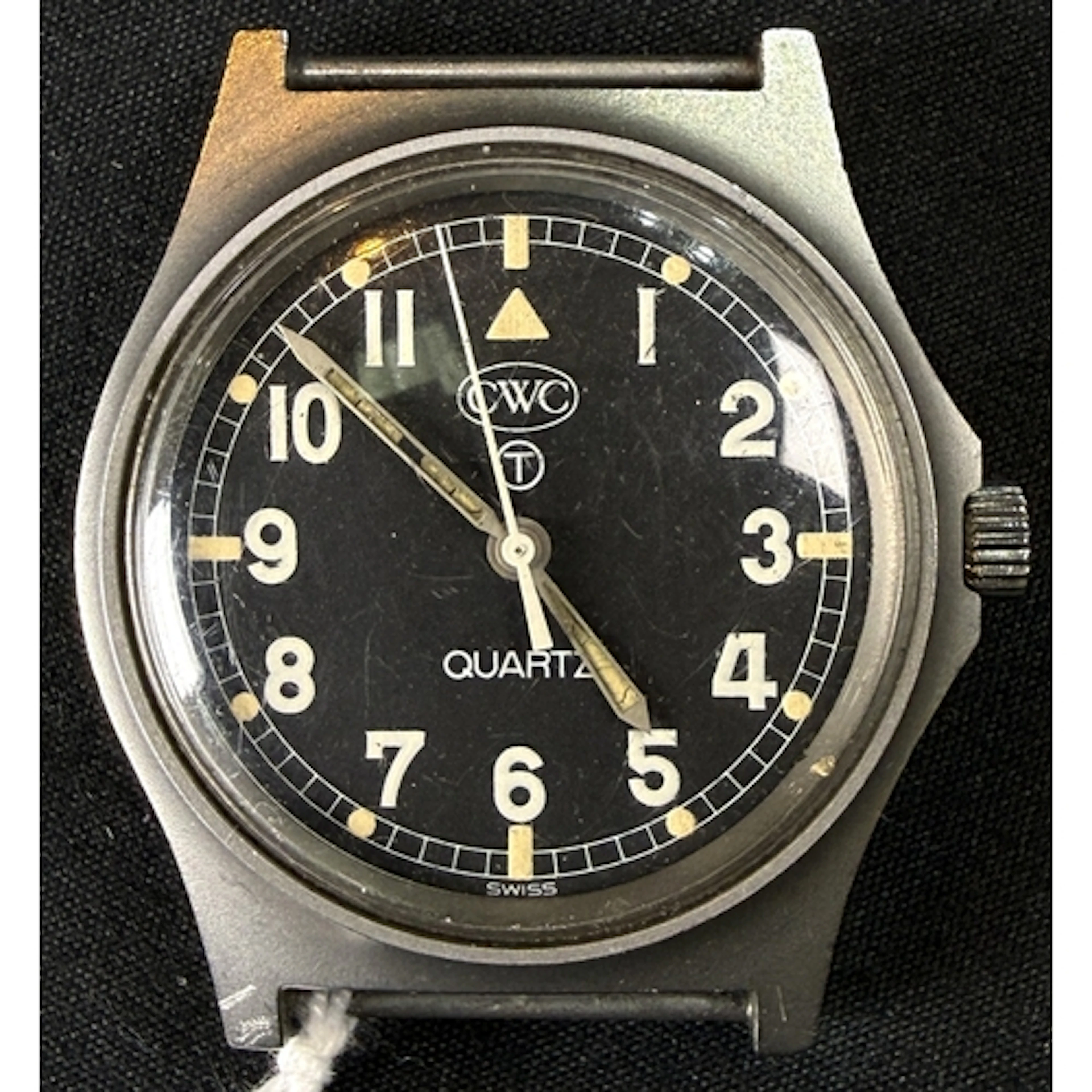 A vintage CWC military wrist watch with broad arrow W10/6645...