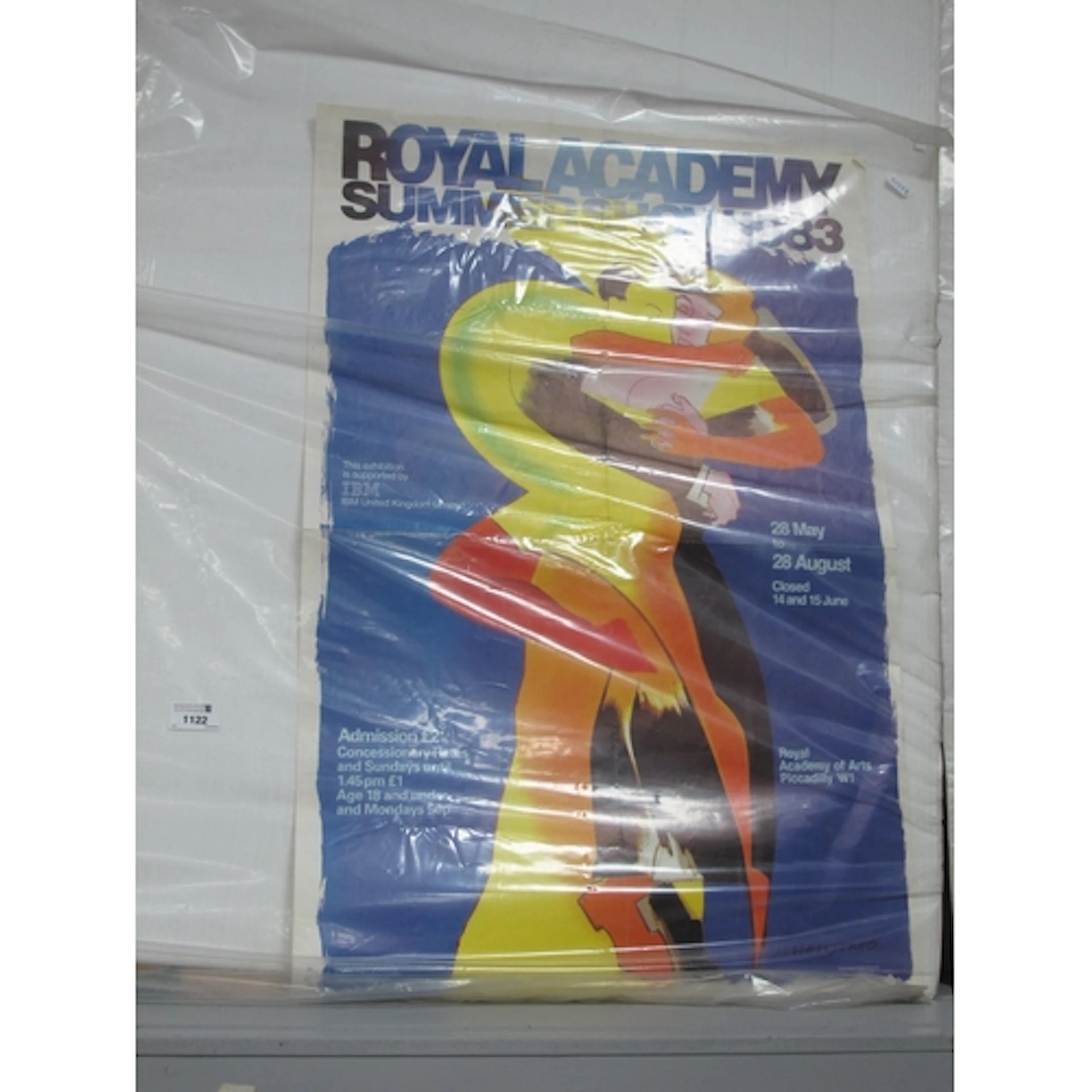 Royal Academy Summer Show 1983 Poster, Designed by Allen Jon...