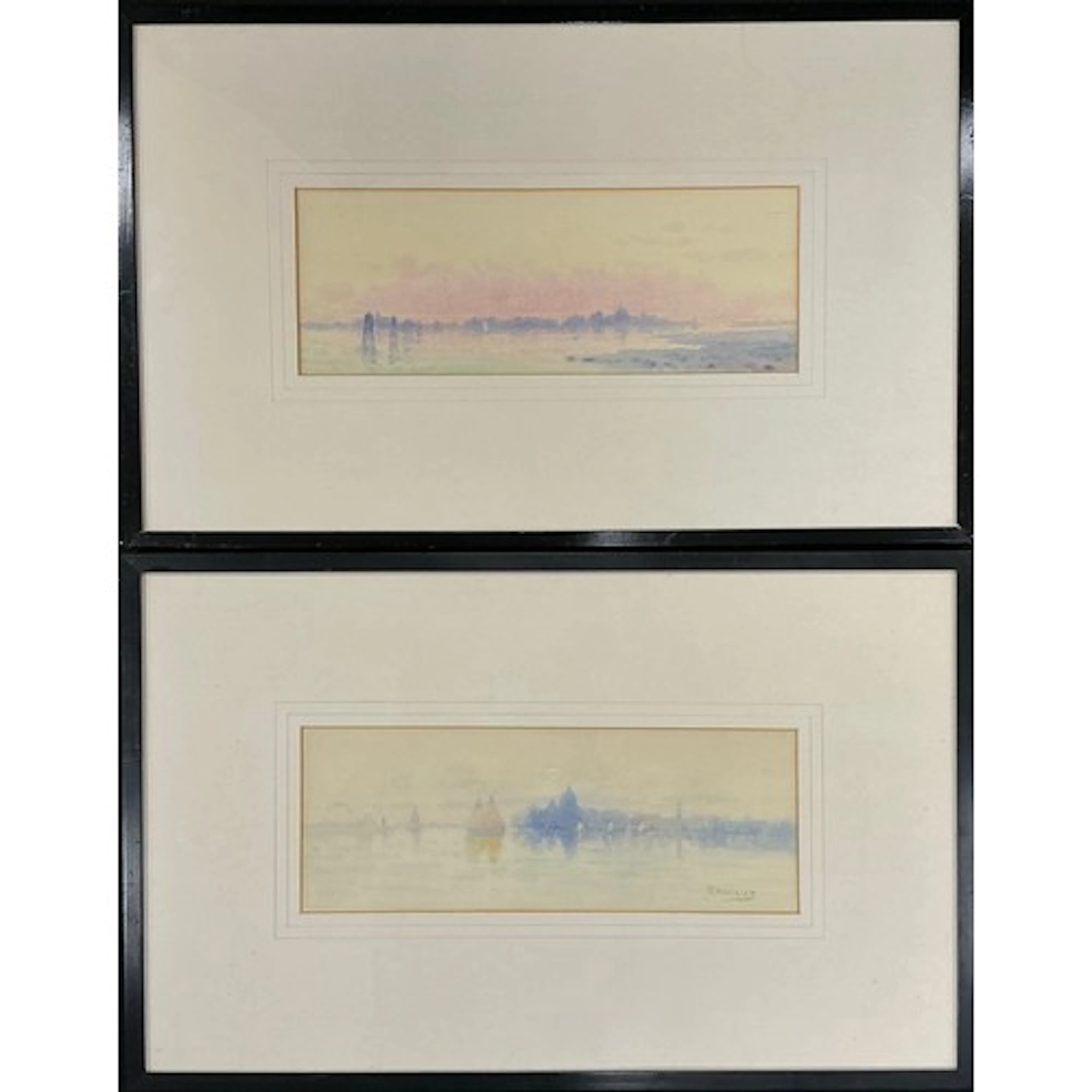 Charles Horsley, Venice Skyline, signed, watercolour, 11cm x...