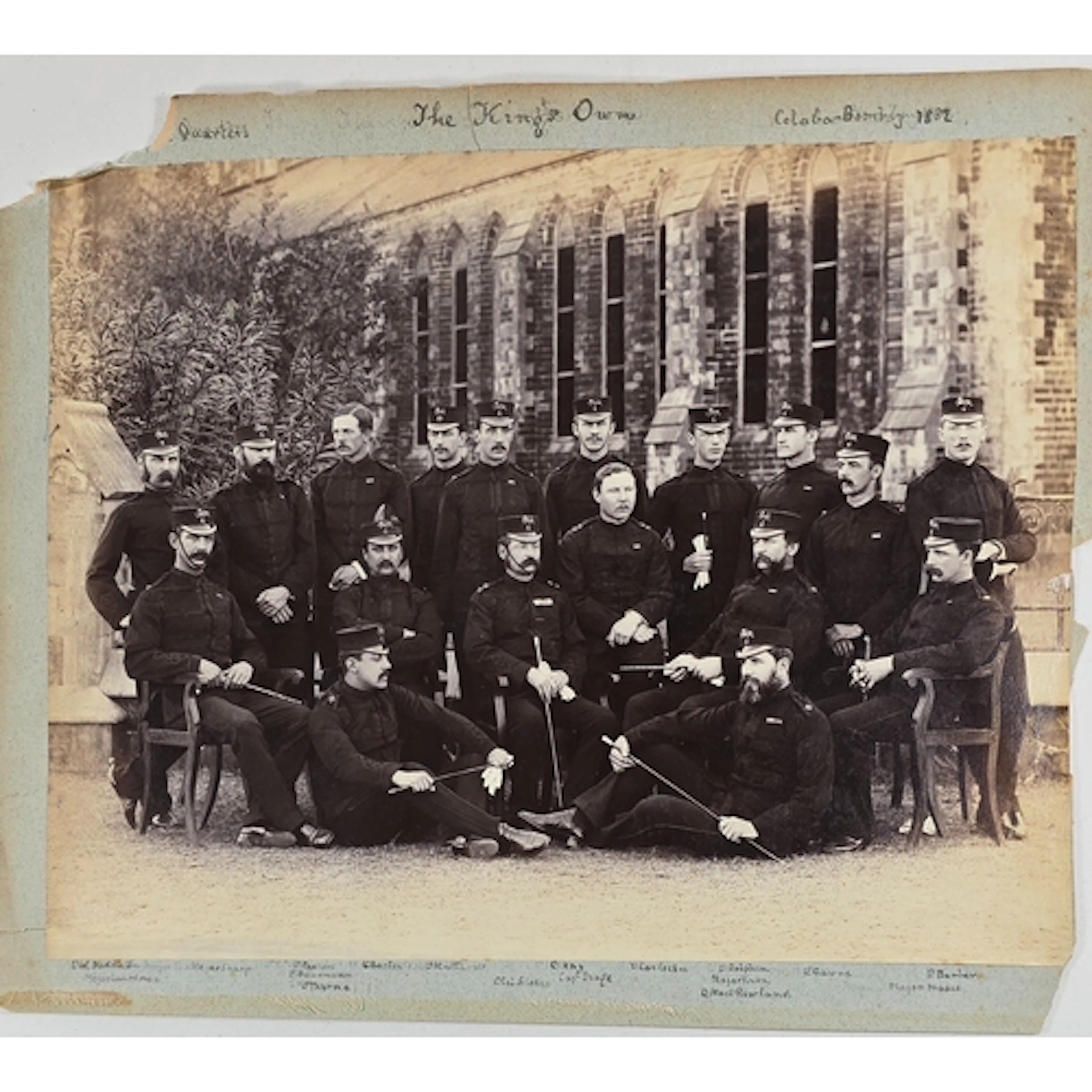The Regiments of Lancashire:- A group of 19 Victorian and o...