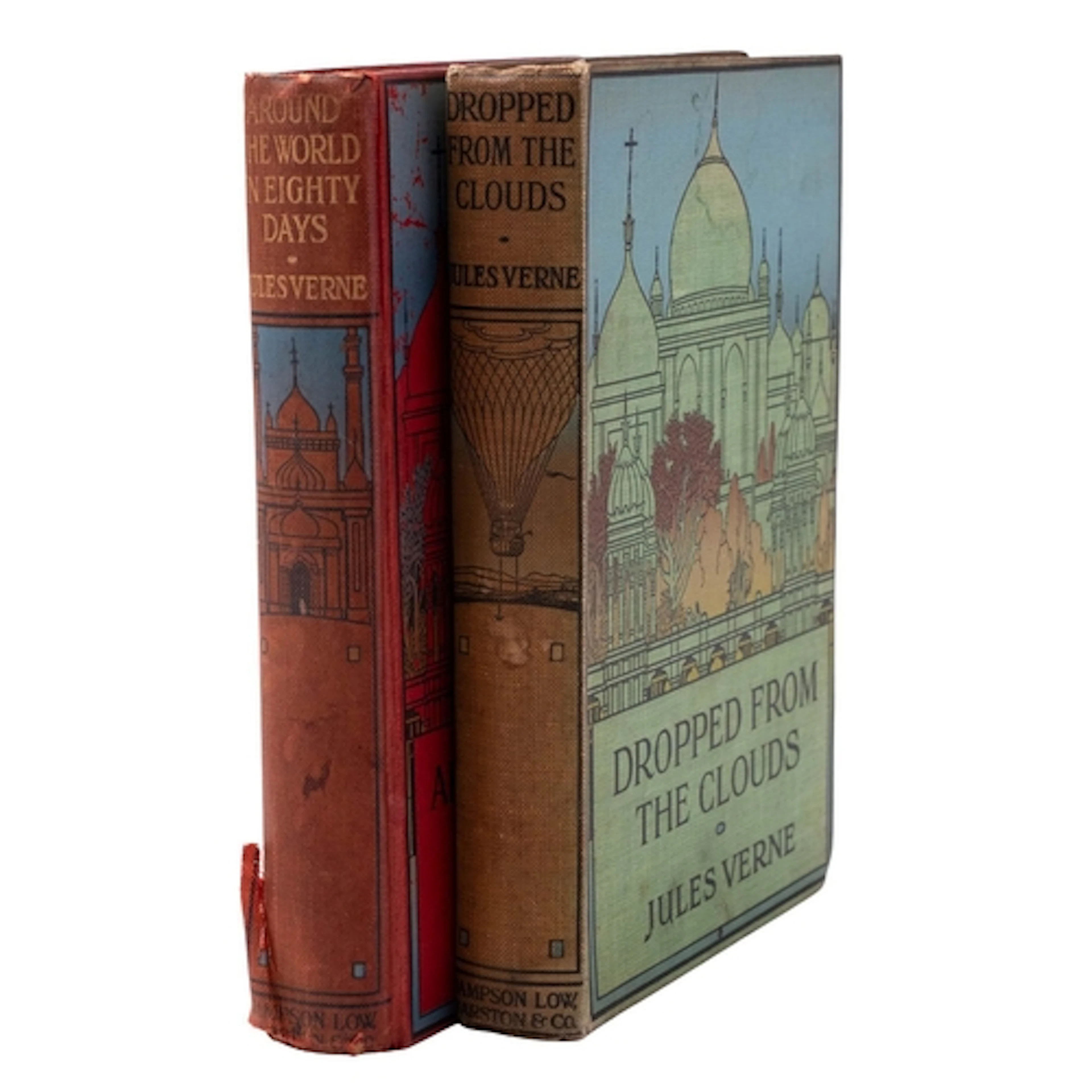 VERNE, Jules. Around the World in Eighty Days, London: Samso...