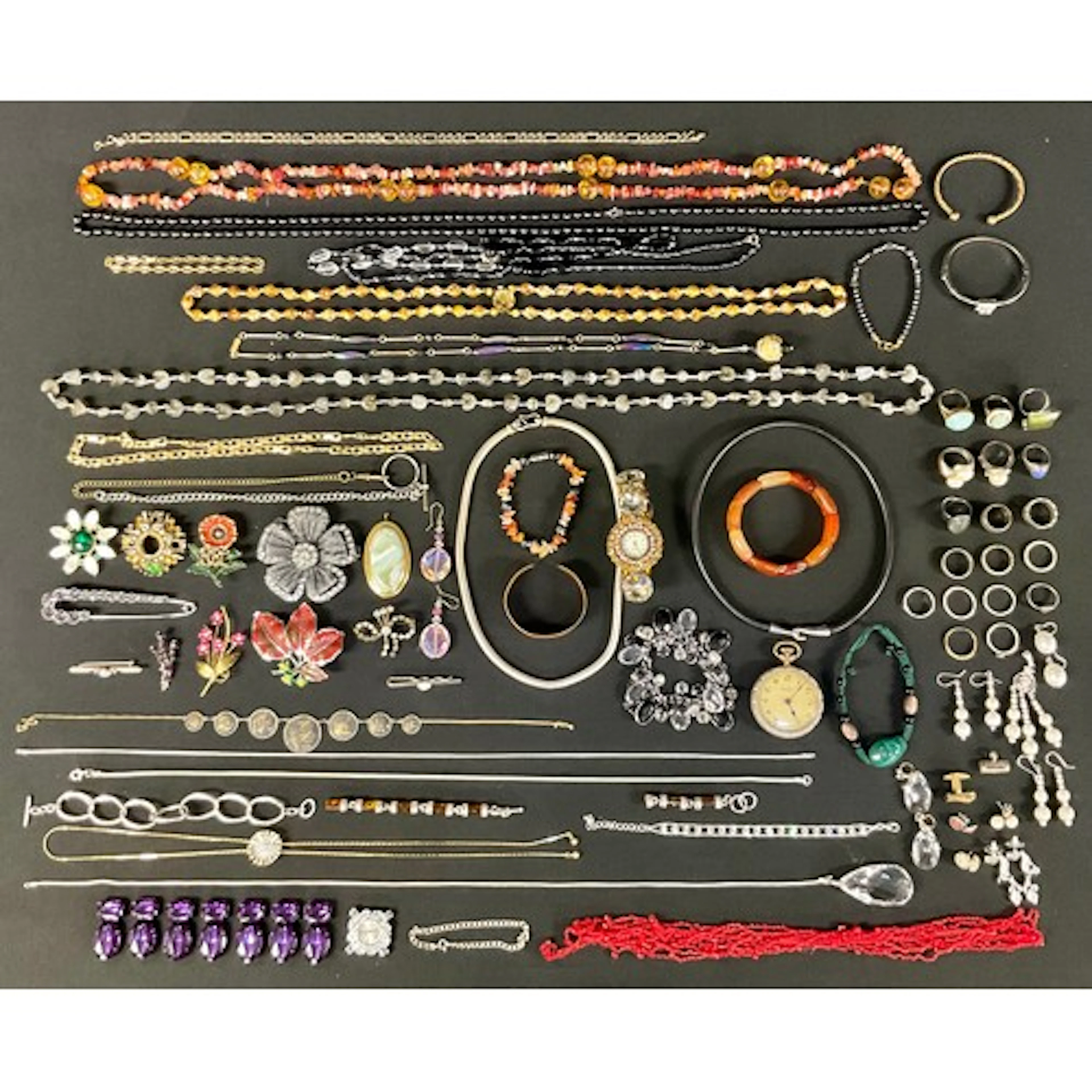 Watches & Jewellery - Bentima Art Deco base metal cased pock...