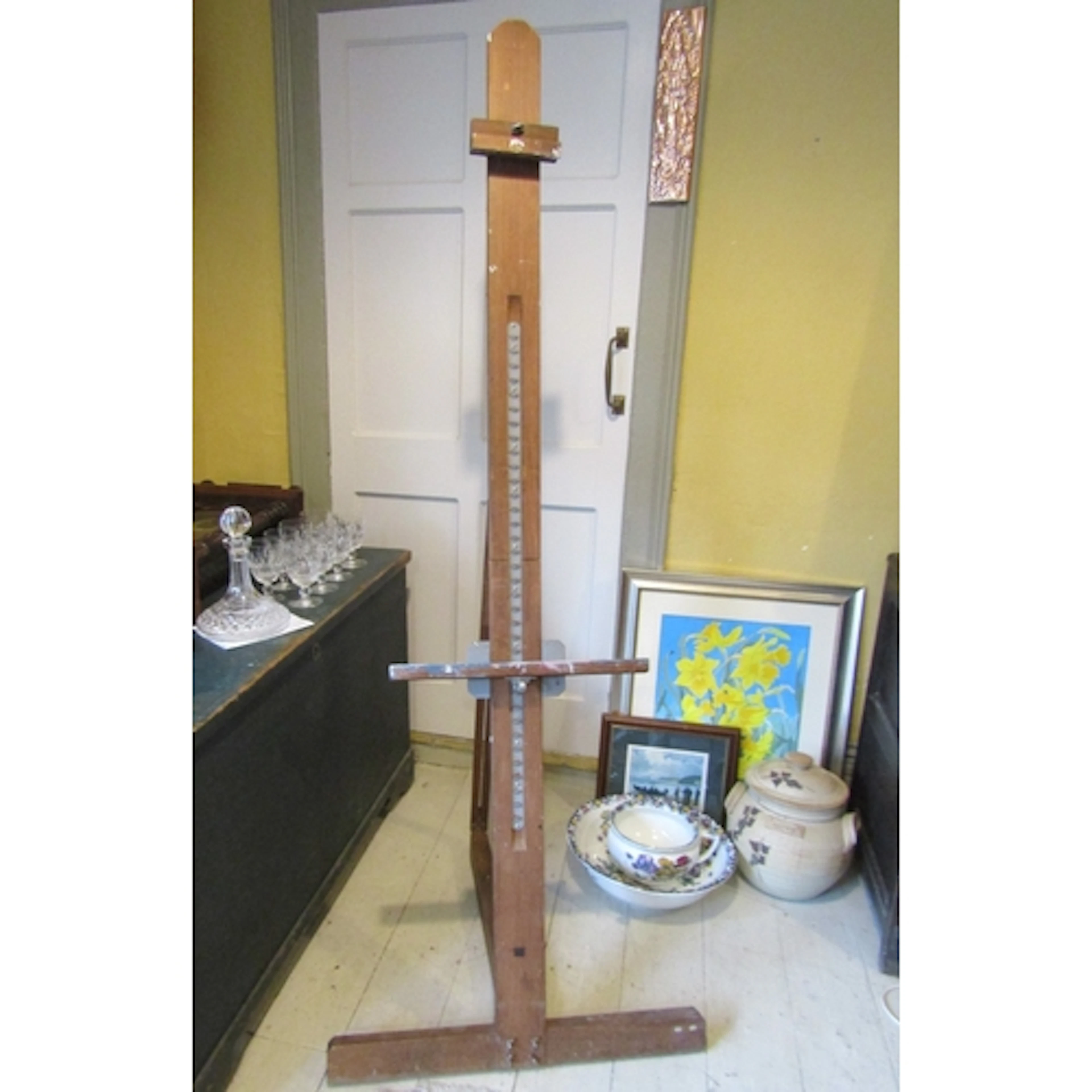 Old Artist's Easel Working Order Full Size