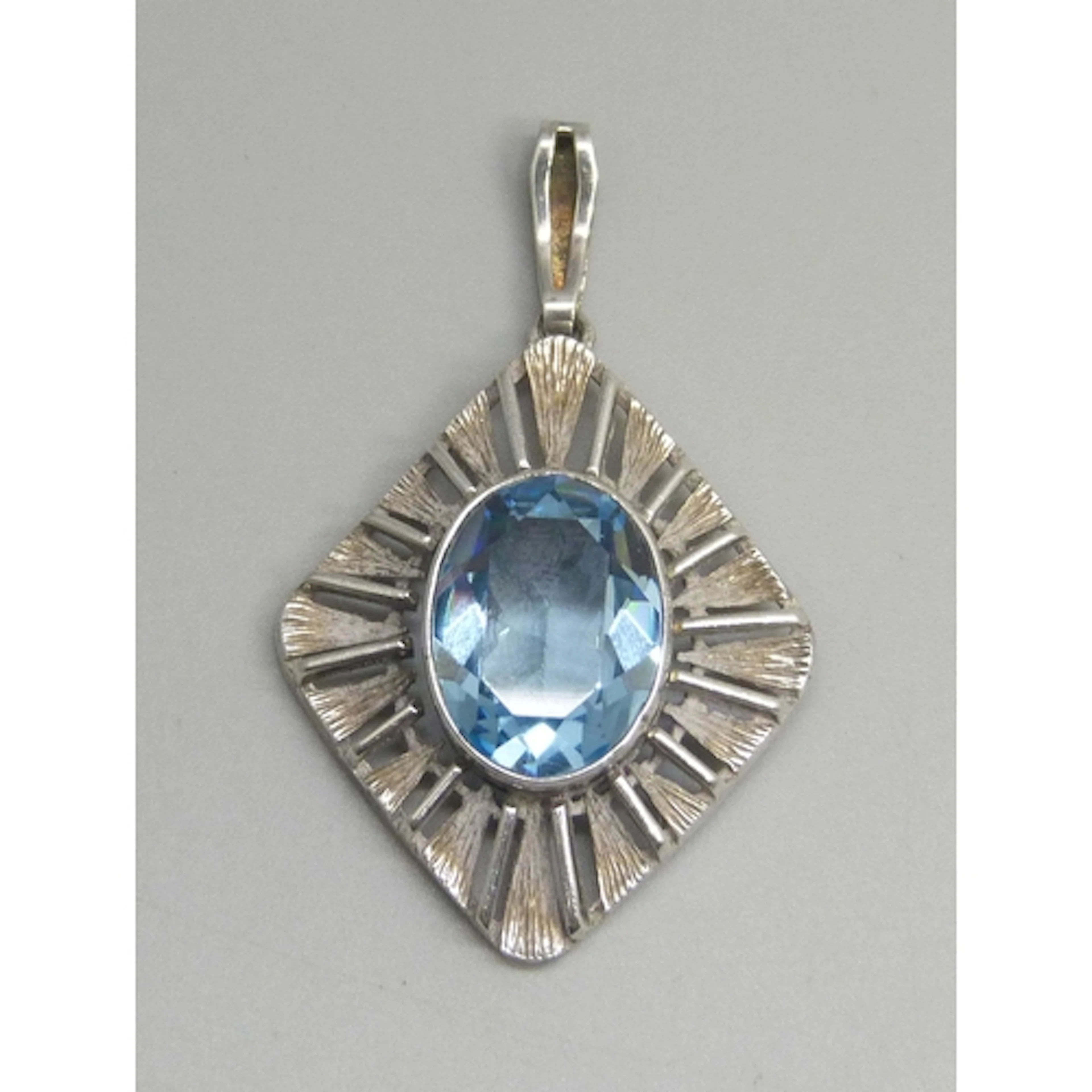 Friedrich Speidel, a circa 1970s West German silver and blue...