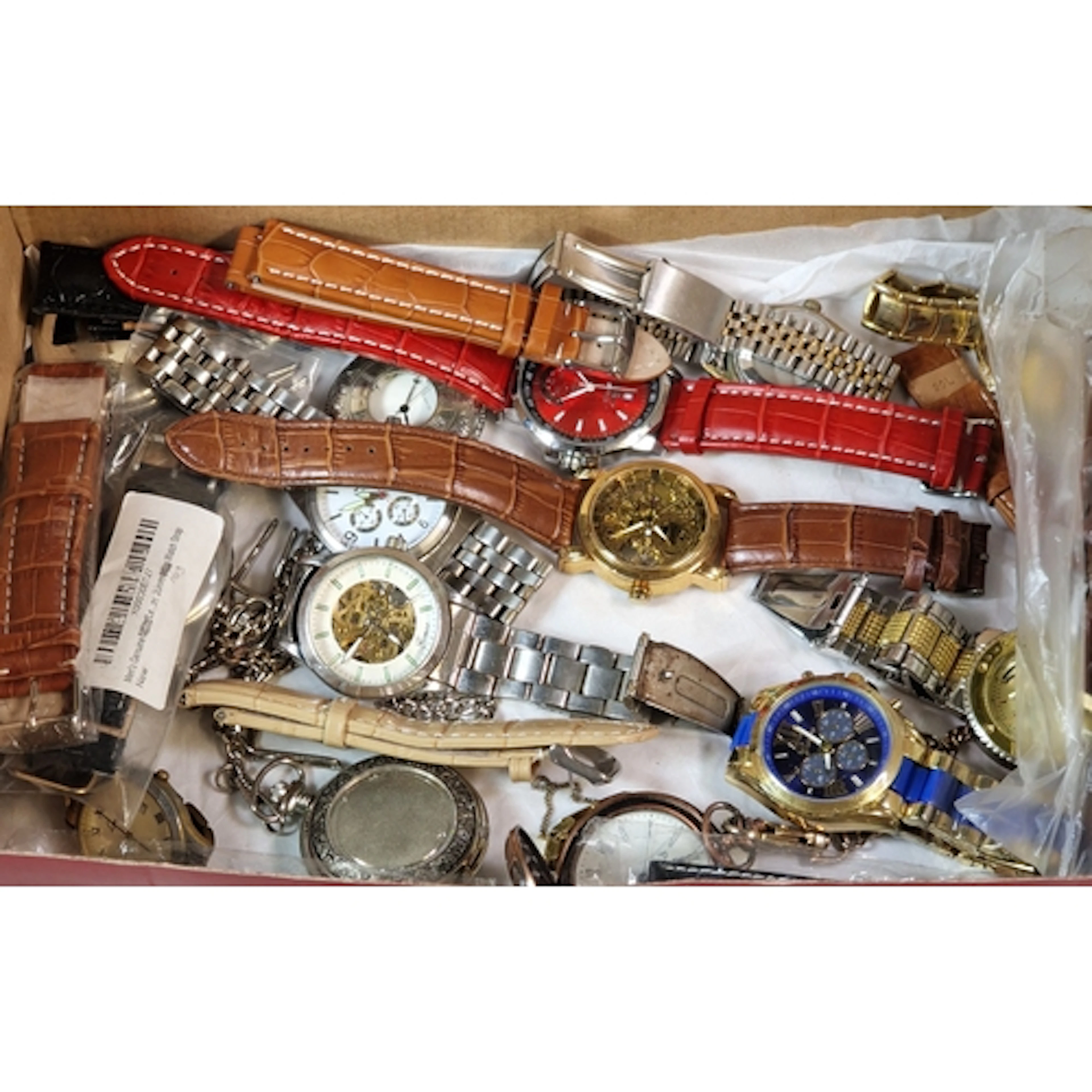 Collection of modern pocket watches and dress watches to inc...