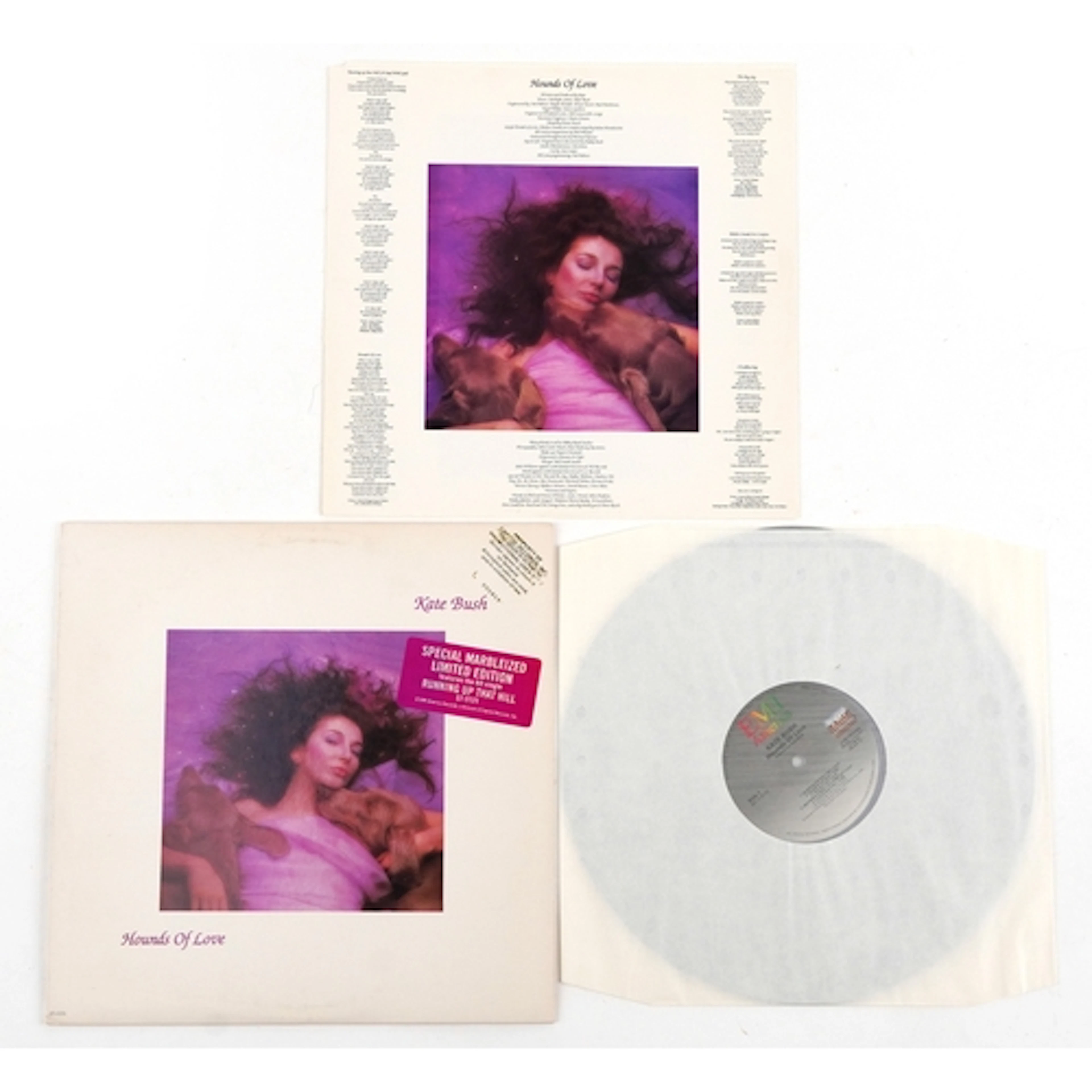Kate Bush, Hounds of Love Special marbleised limited edition...
