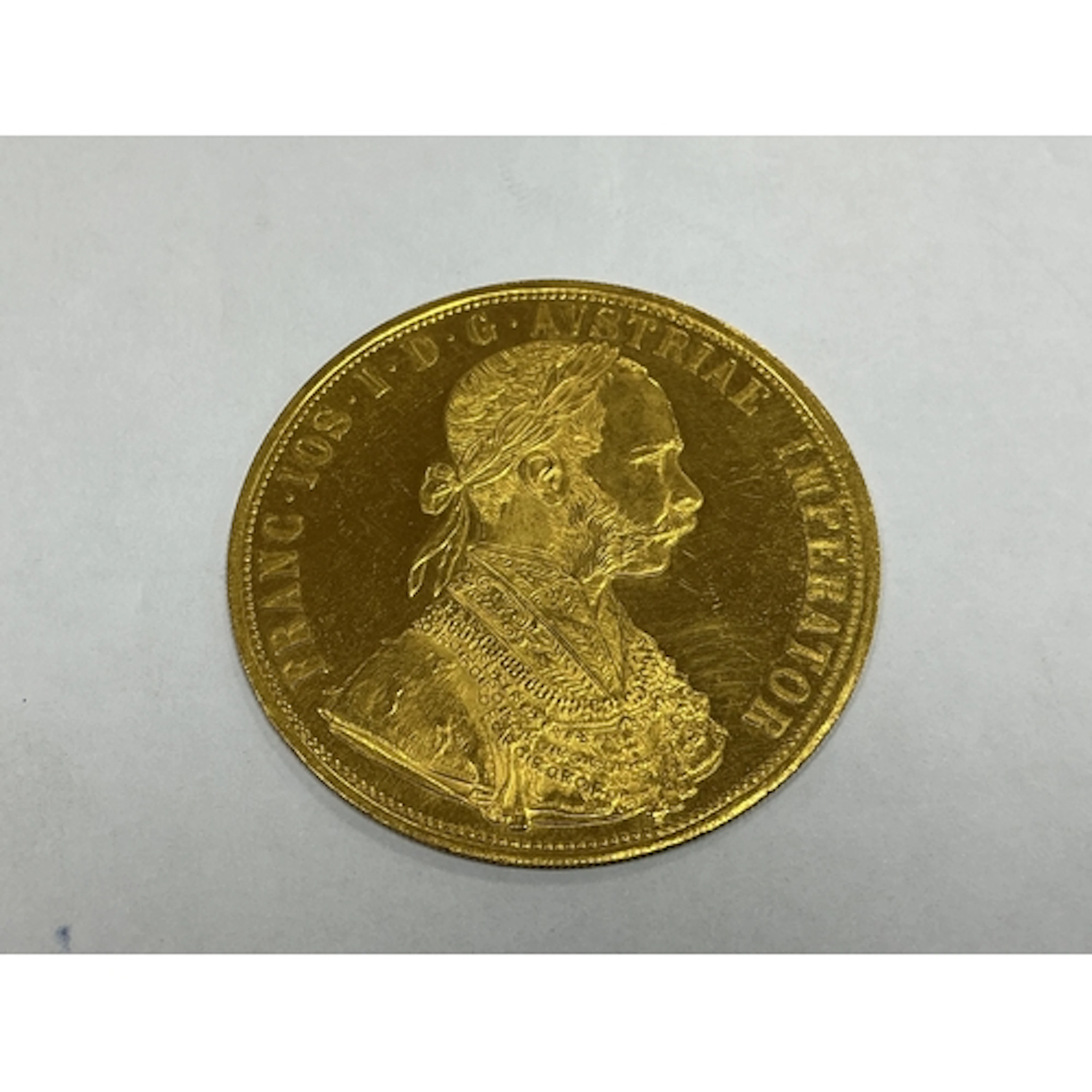 Austrian Empire gold coins, gold 4 Ducats, 1915 (restrike)...