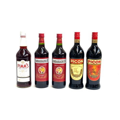 Two bottles of Ambassadeur Aperitif 16% vol 100cl; together ...