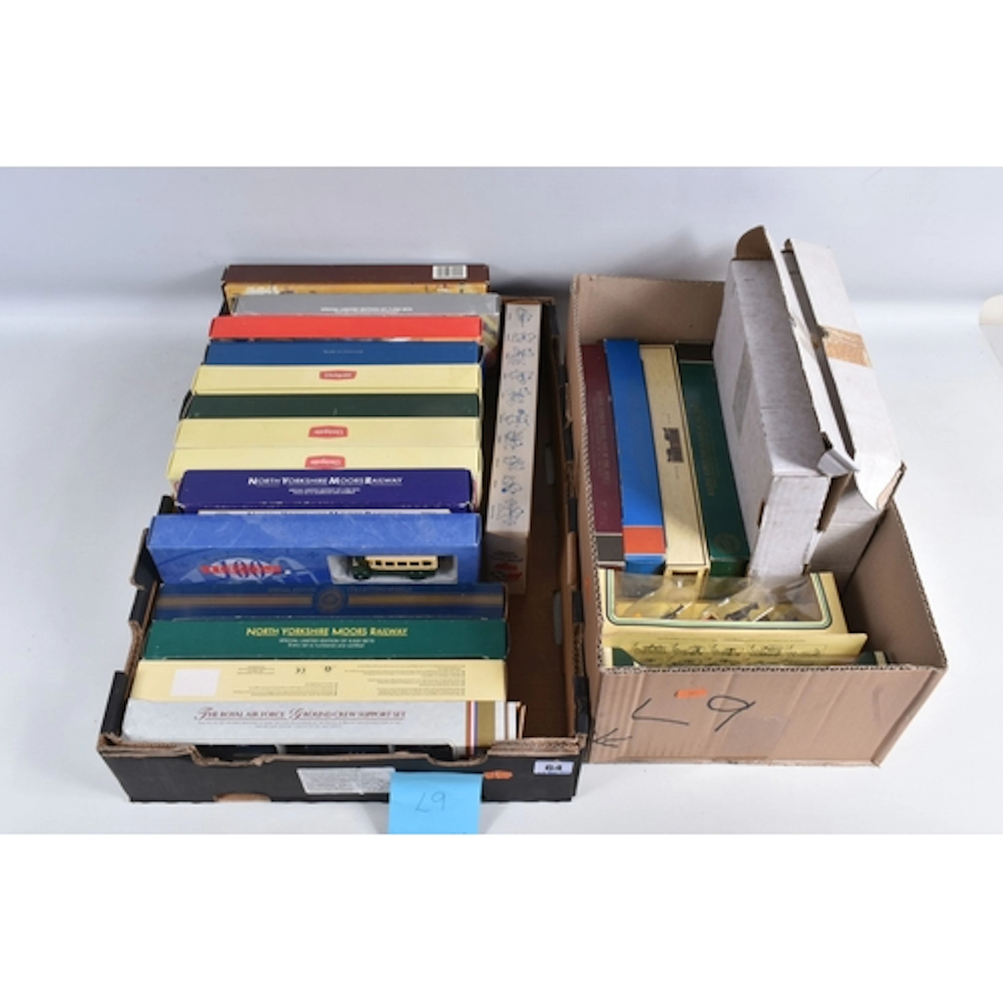 TWO TRAYS OF BOXED DIECAST LLEDO MODEL VEHICLES AND SETS, so...