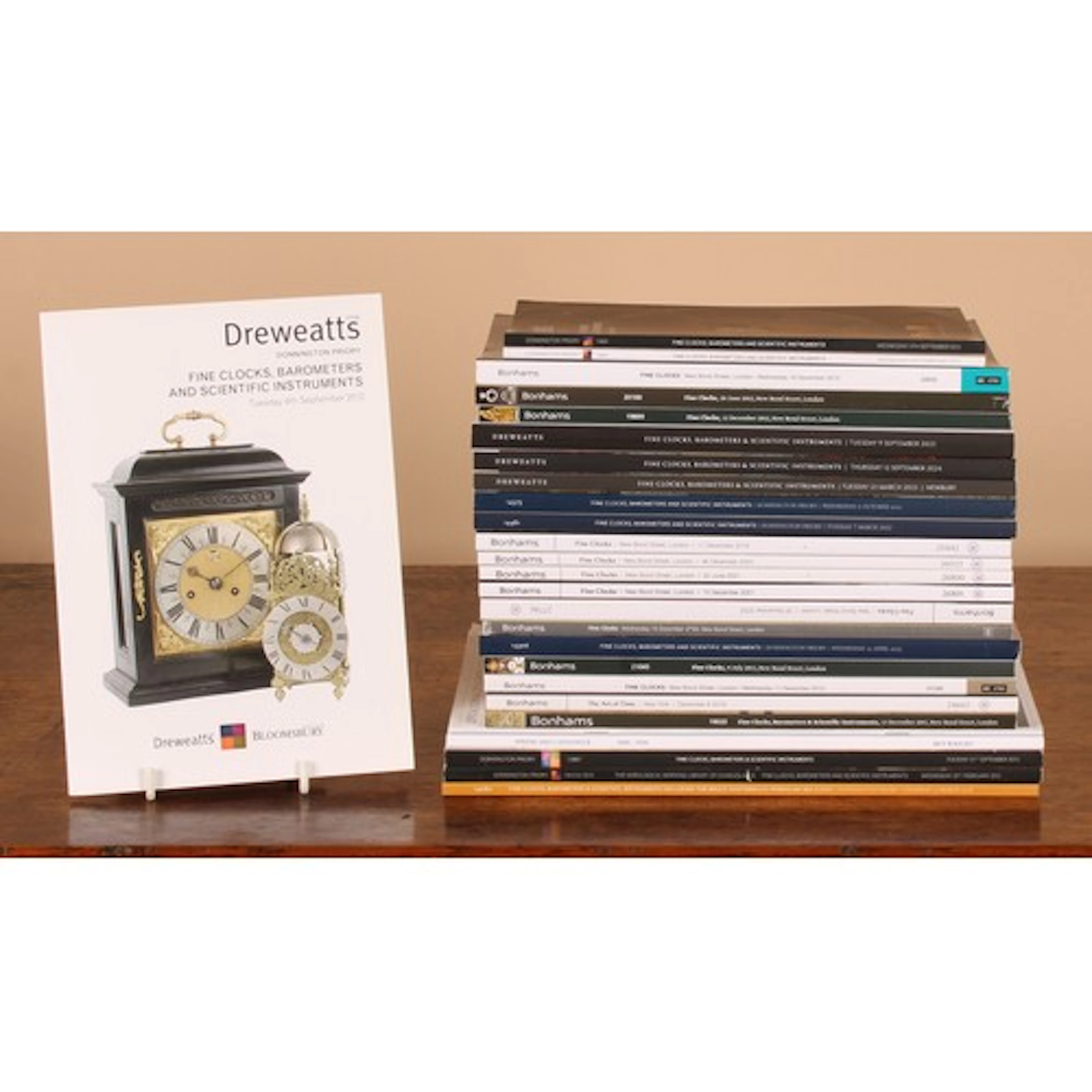 A collection of auction catalogues, mainly comprising fine c...