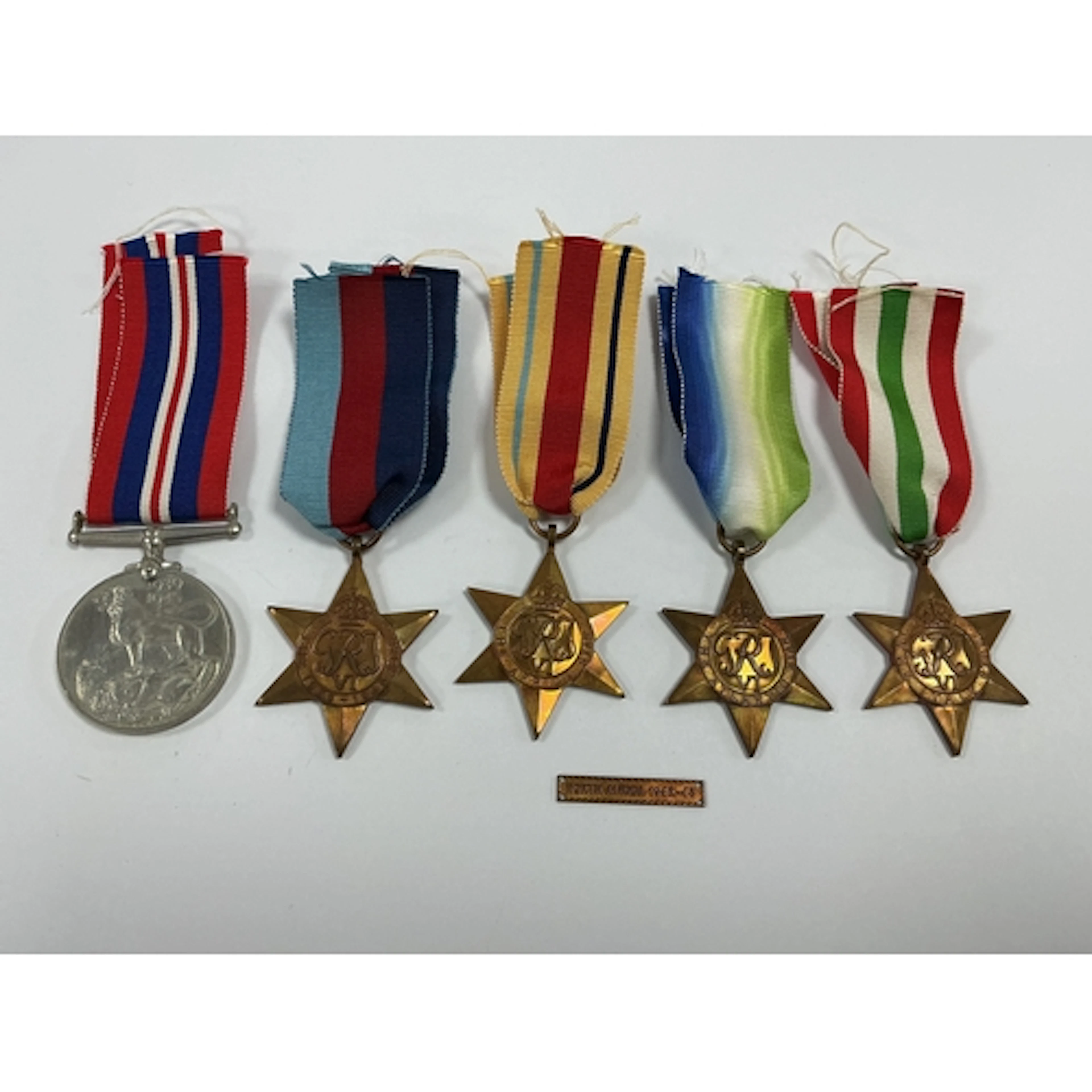 WWII British Medal Group, comprising 1939-45 Star, Atlantic ...