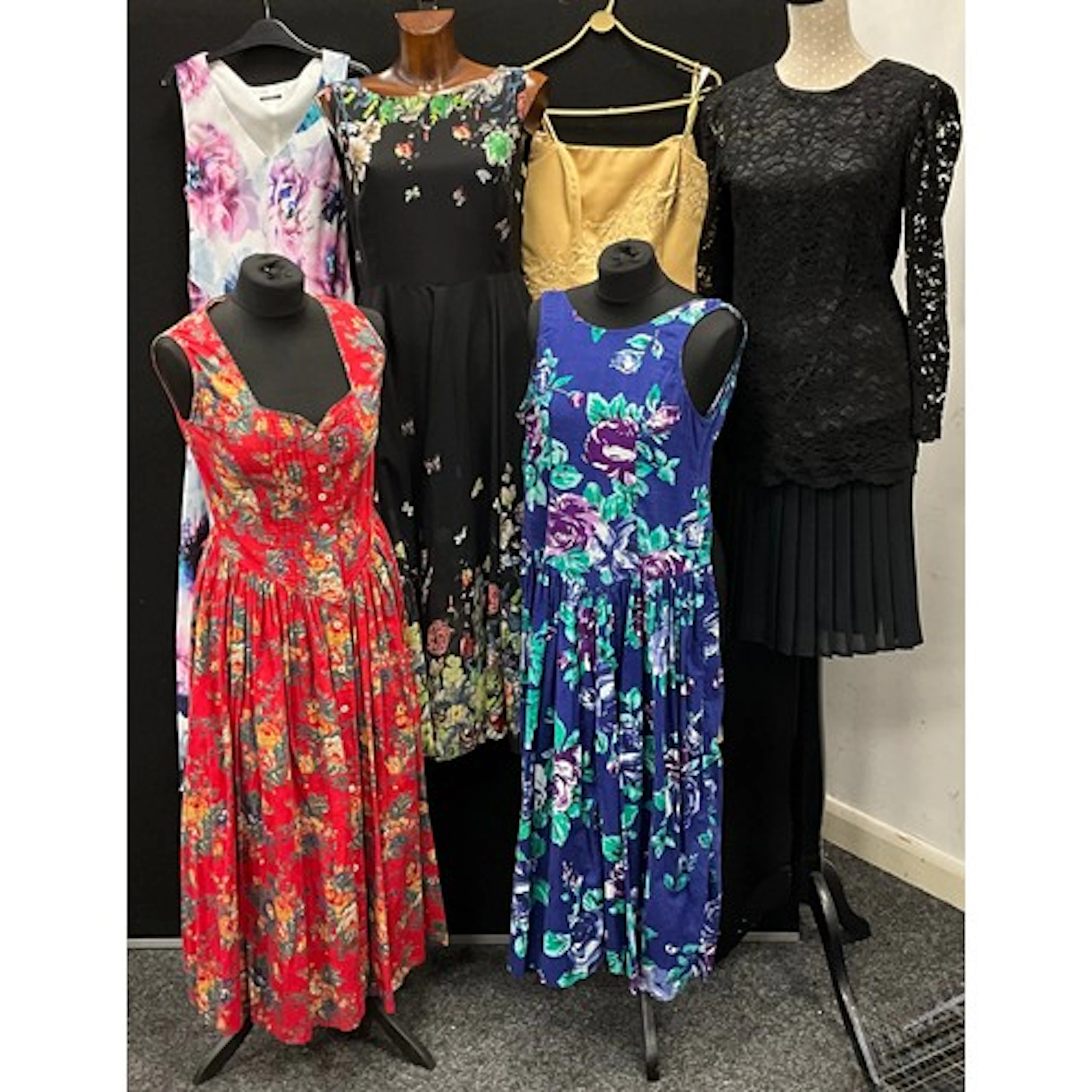 Vintage clothes, 1980s and later including, Richard Shops bl...