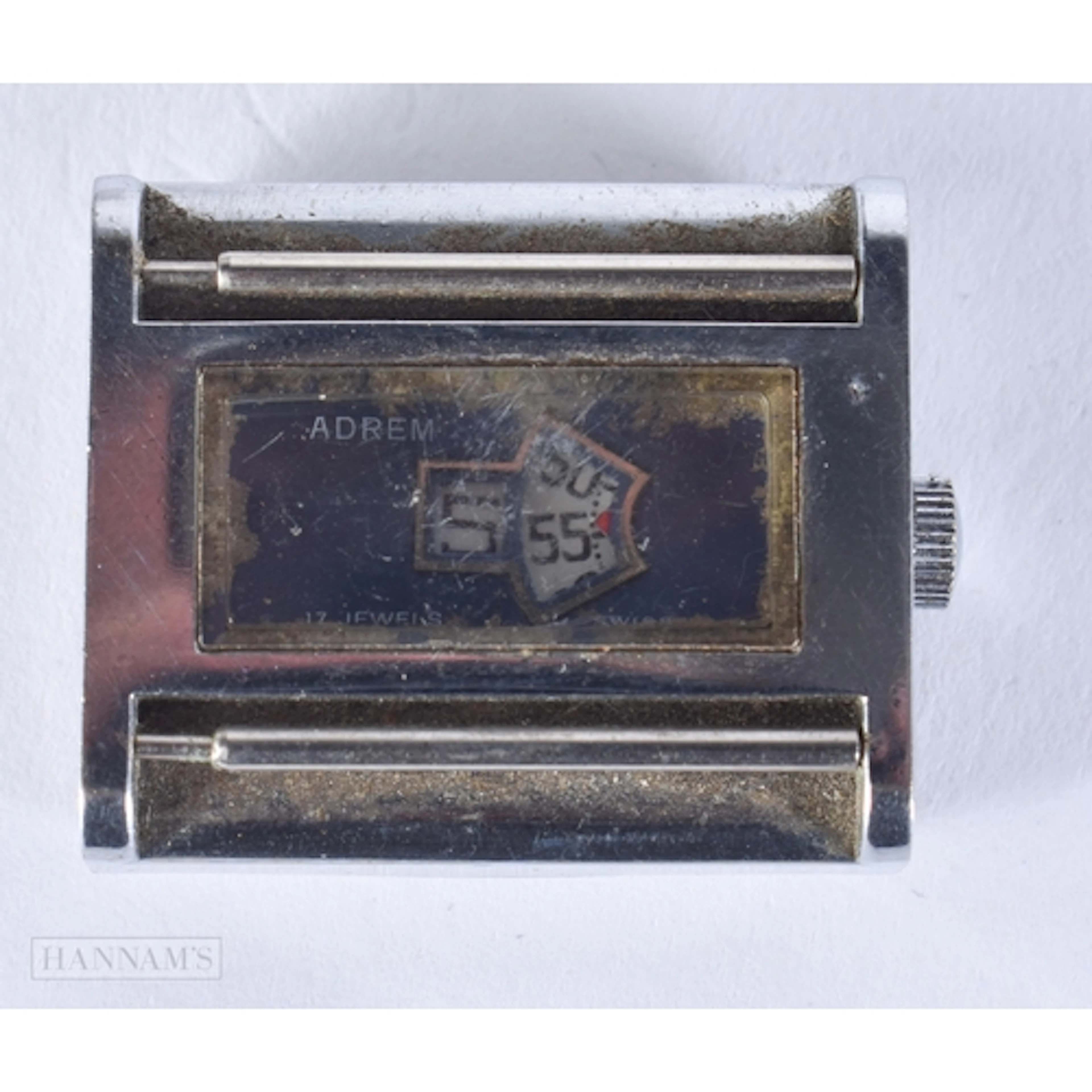 A ADREM 1960'S WATCH. 3.4 x 2.7 cm. untested