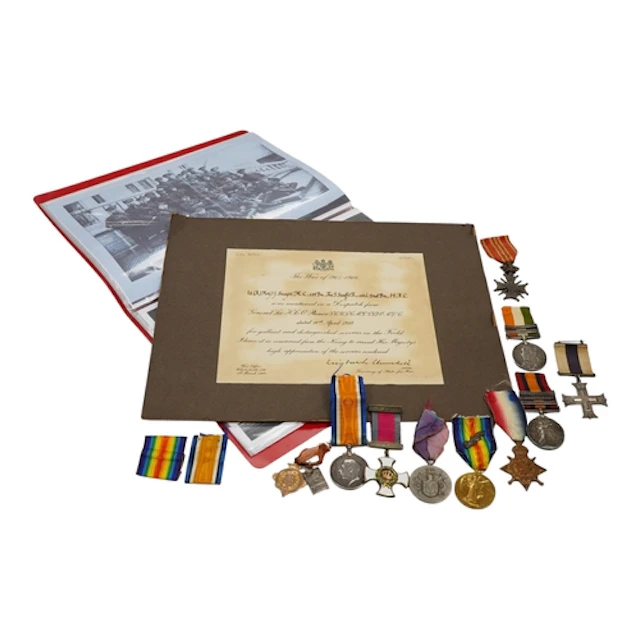 A DSO and MC medal group, awarded to 4875 Major Joseph Snape...