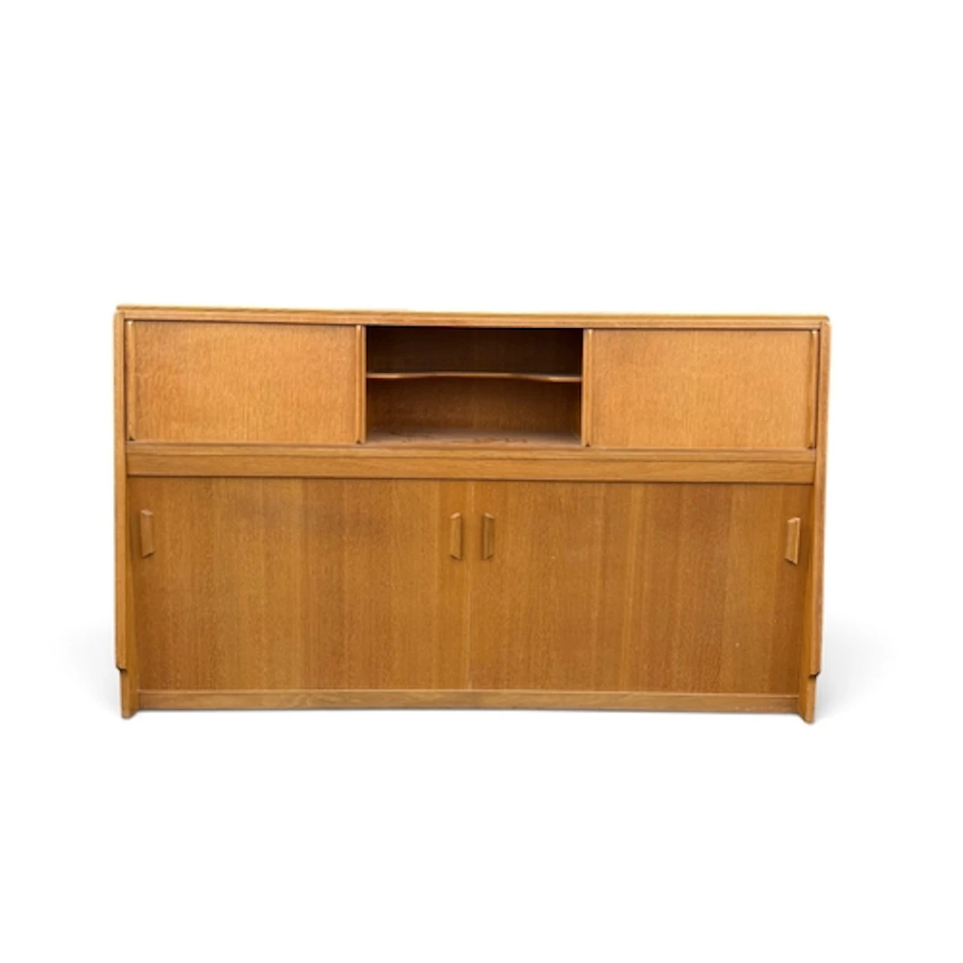 A G PLAN BRANDON SUITCASE STORAGE HEADBOARD Stamped to the i...