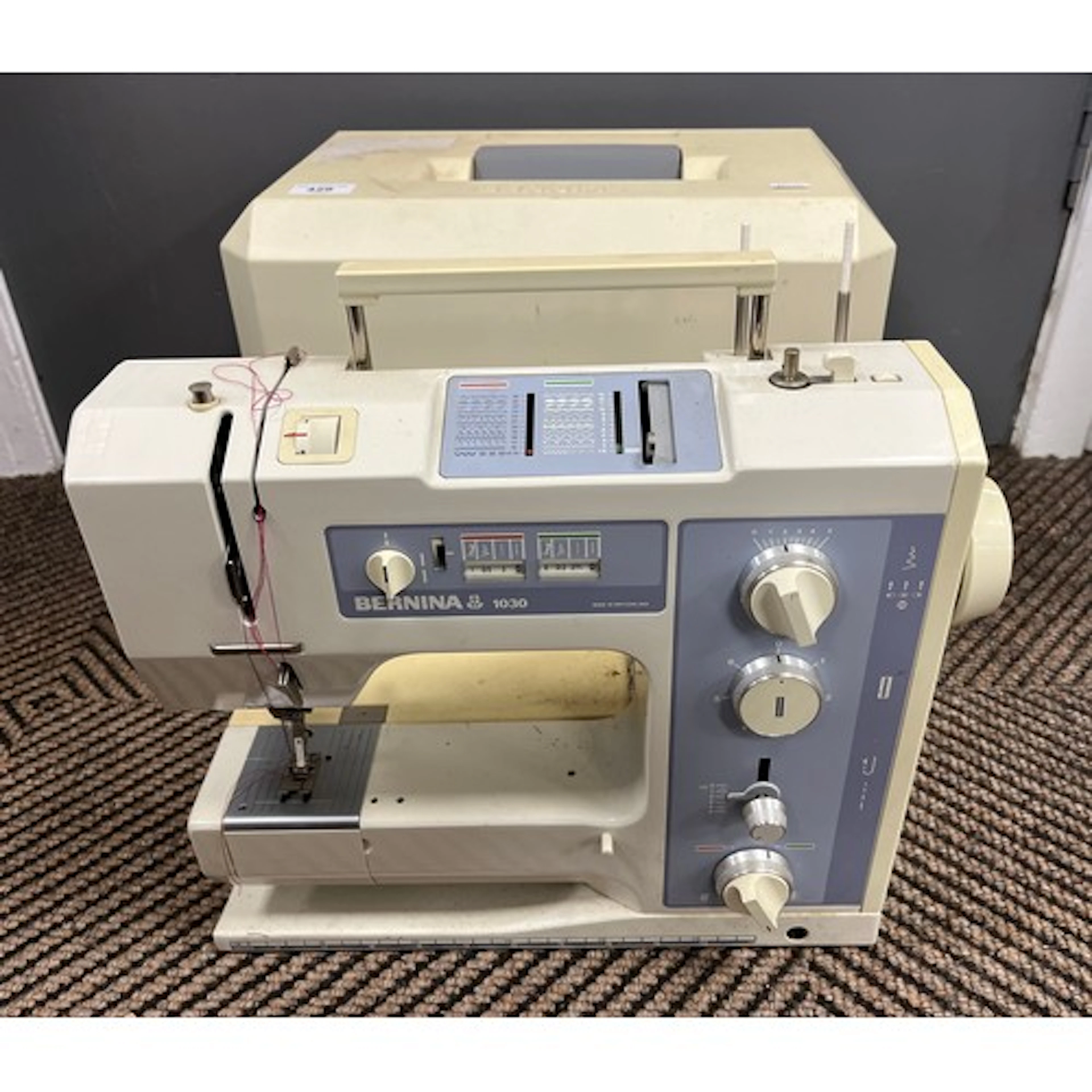 Bernina sewing machine, in case.