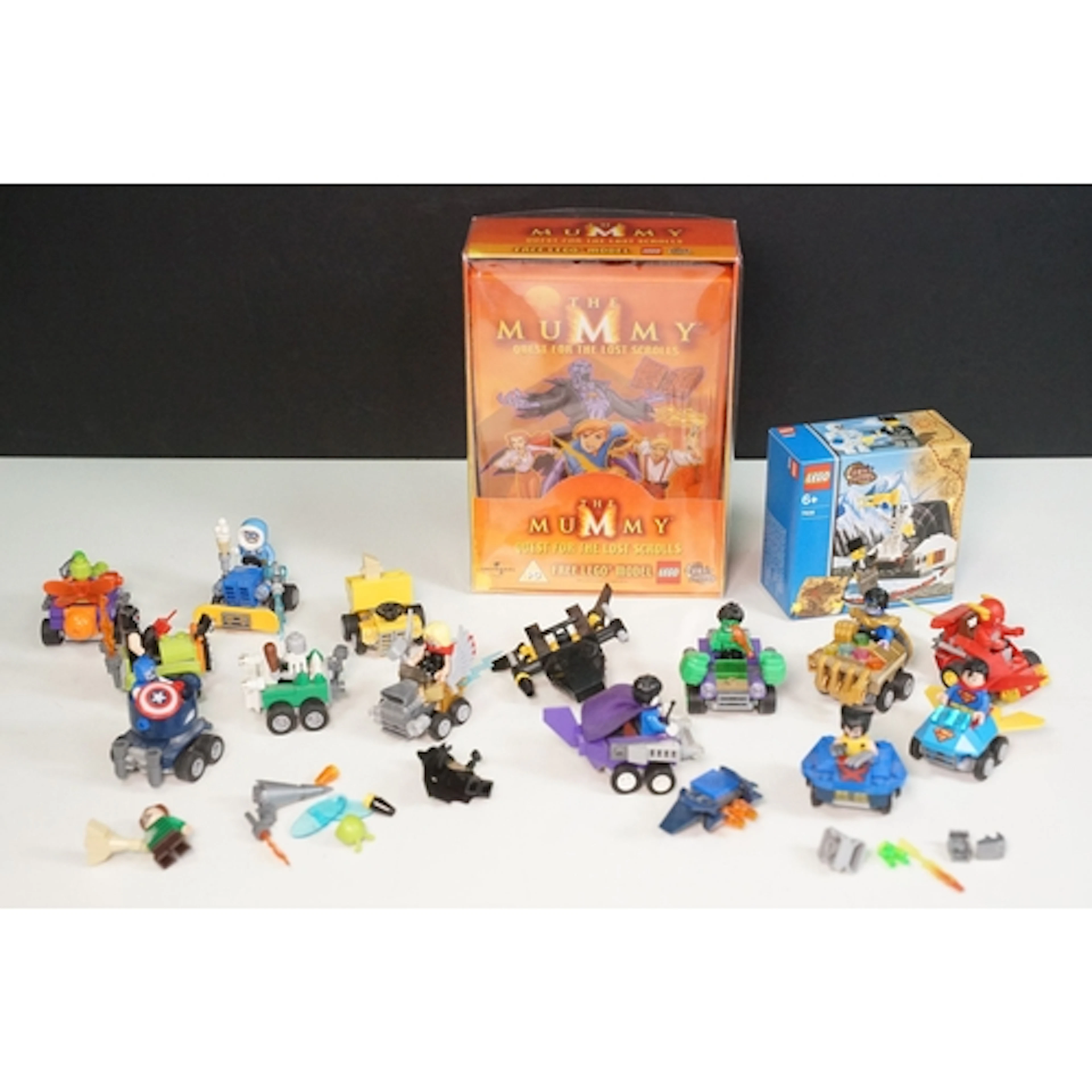 Lego - Boxed Lego The Mummy Quest for the Scrolls set plus a...