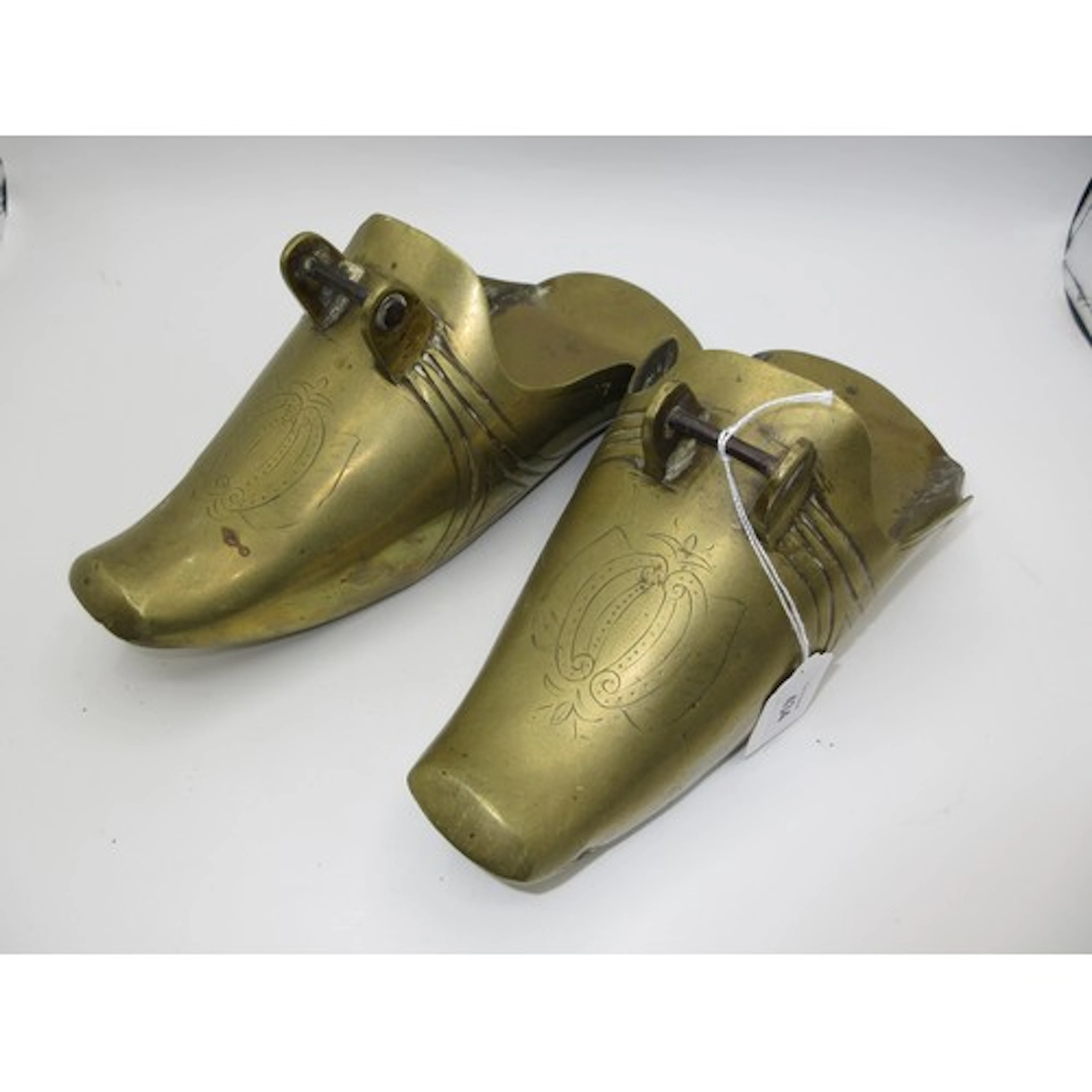 Pair of South American Brass Stirrups