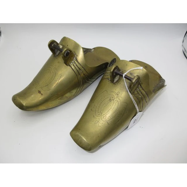 Pair of South American Brass Stirrups
