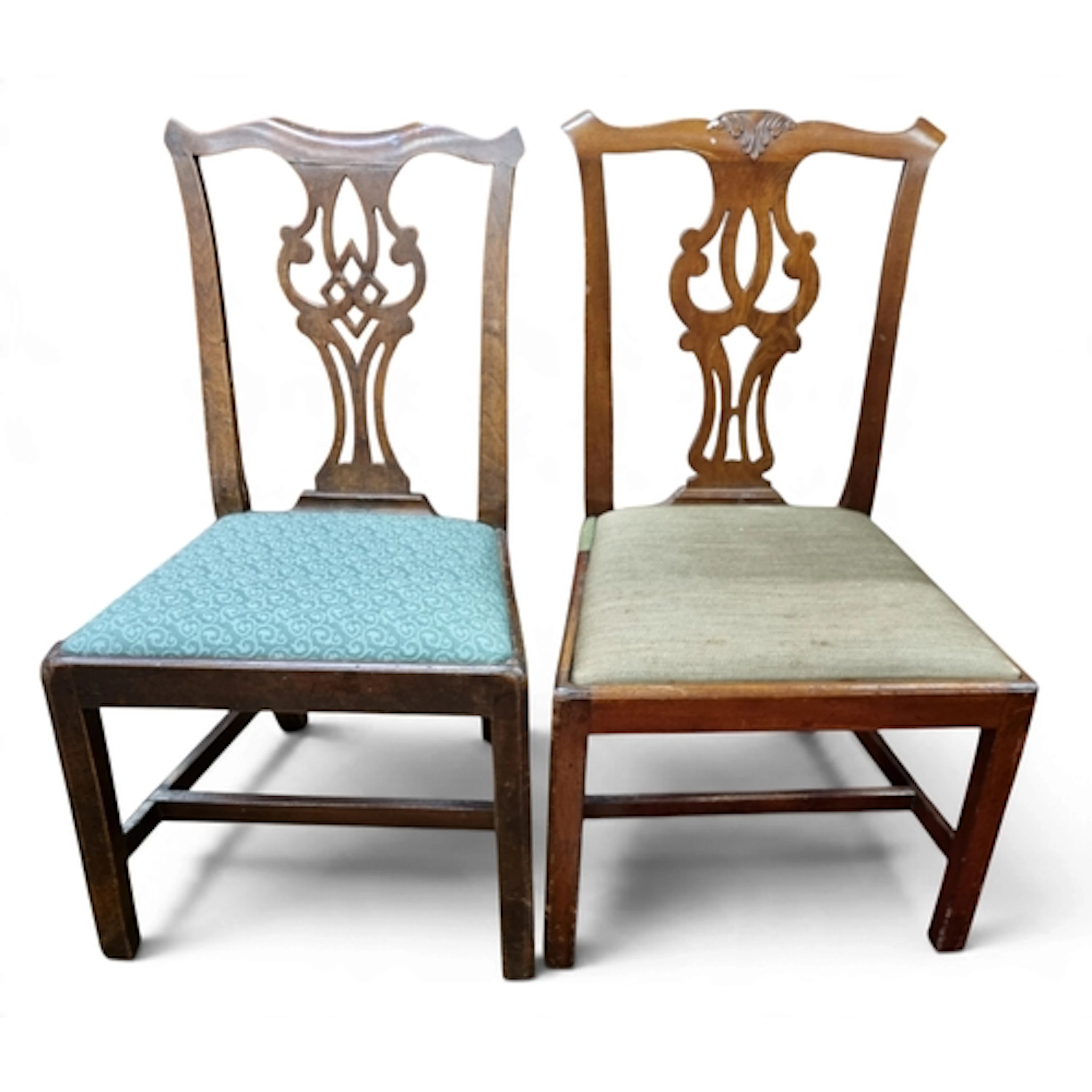 A group of four 19th Century Mahogany Chairs.