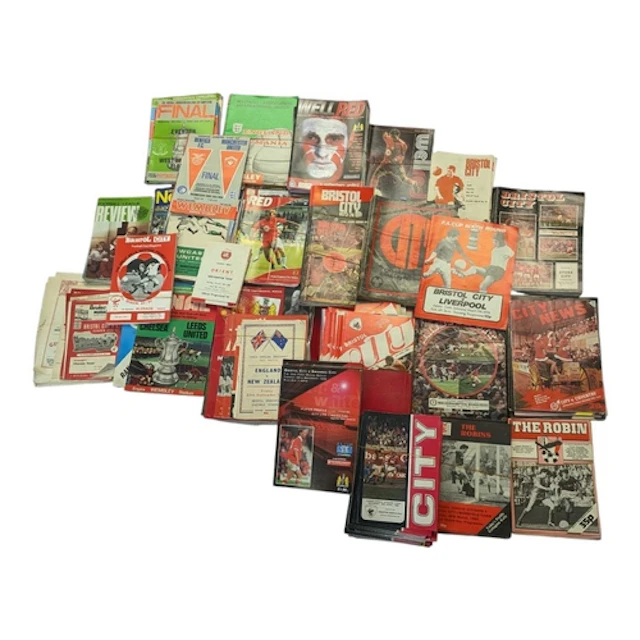 A large collection of 20th and 21st century football program...