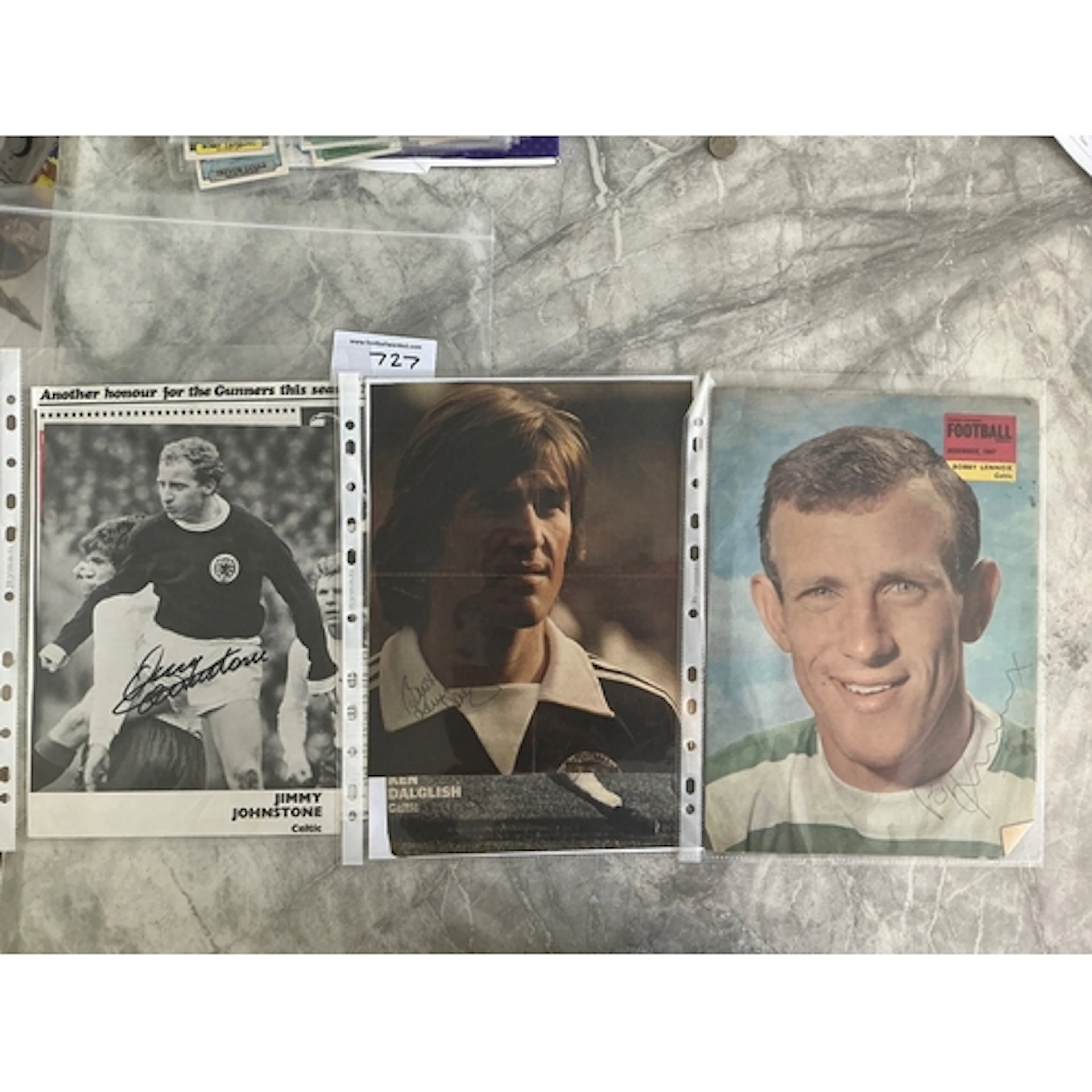 Celtic Signed Football Magazine Pictures: Includes Dalglish ...
