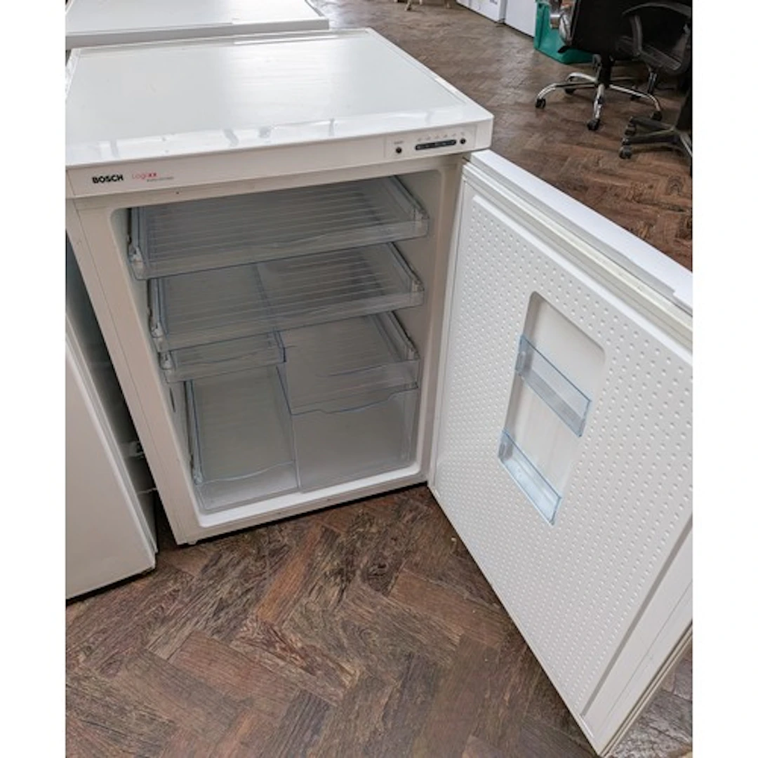 A Bosch worktop height freezer