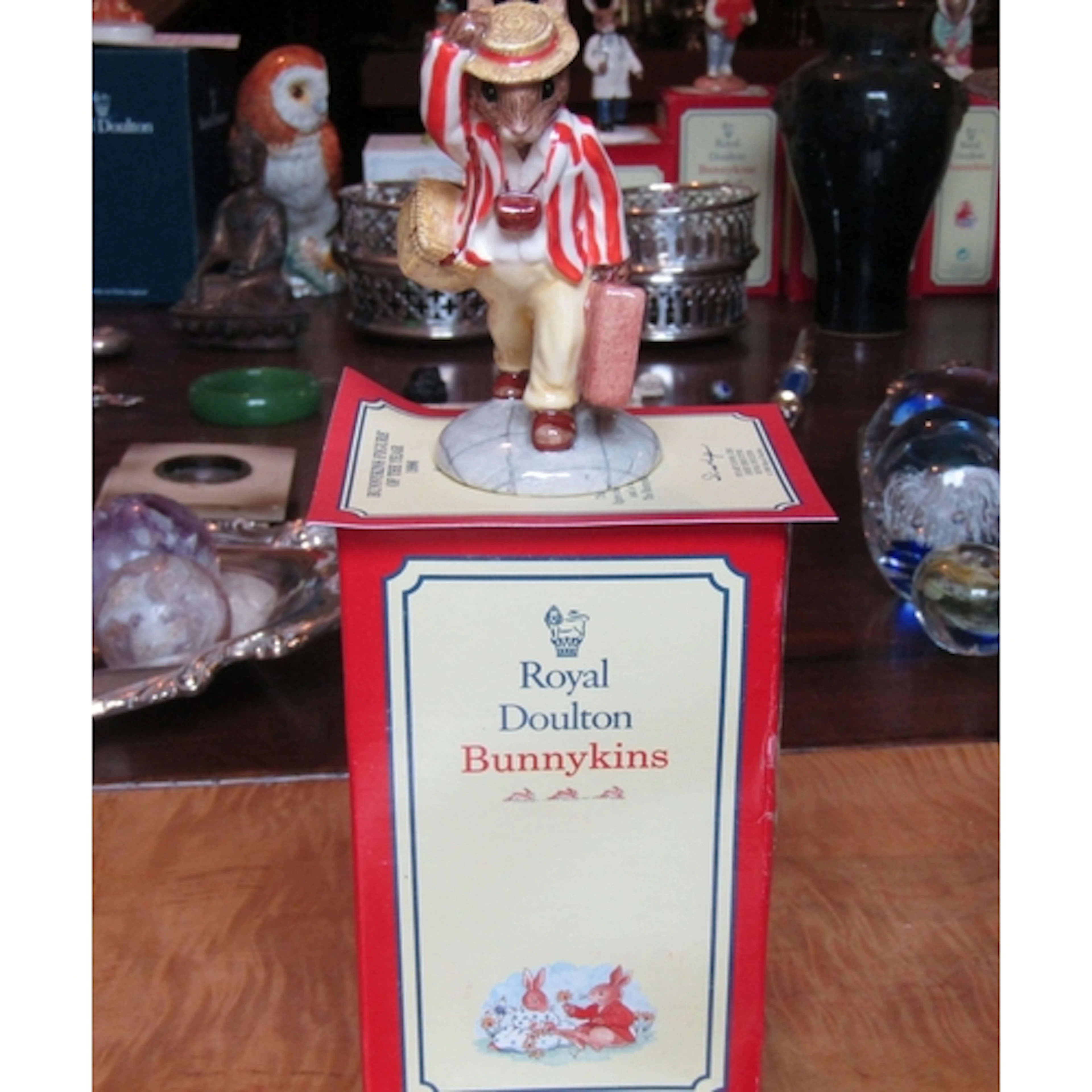 Royal Doulton Bunnykins Fine Porcelain Figure Father Bunnyki...