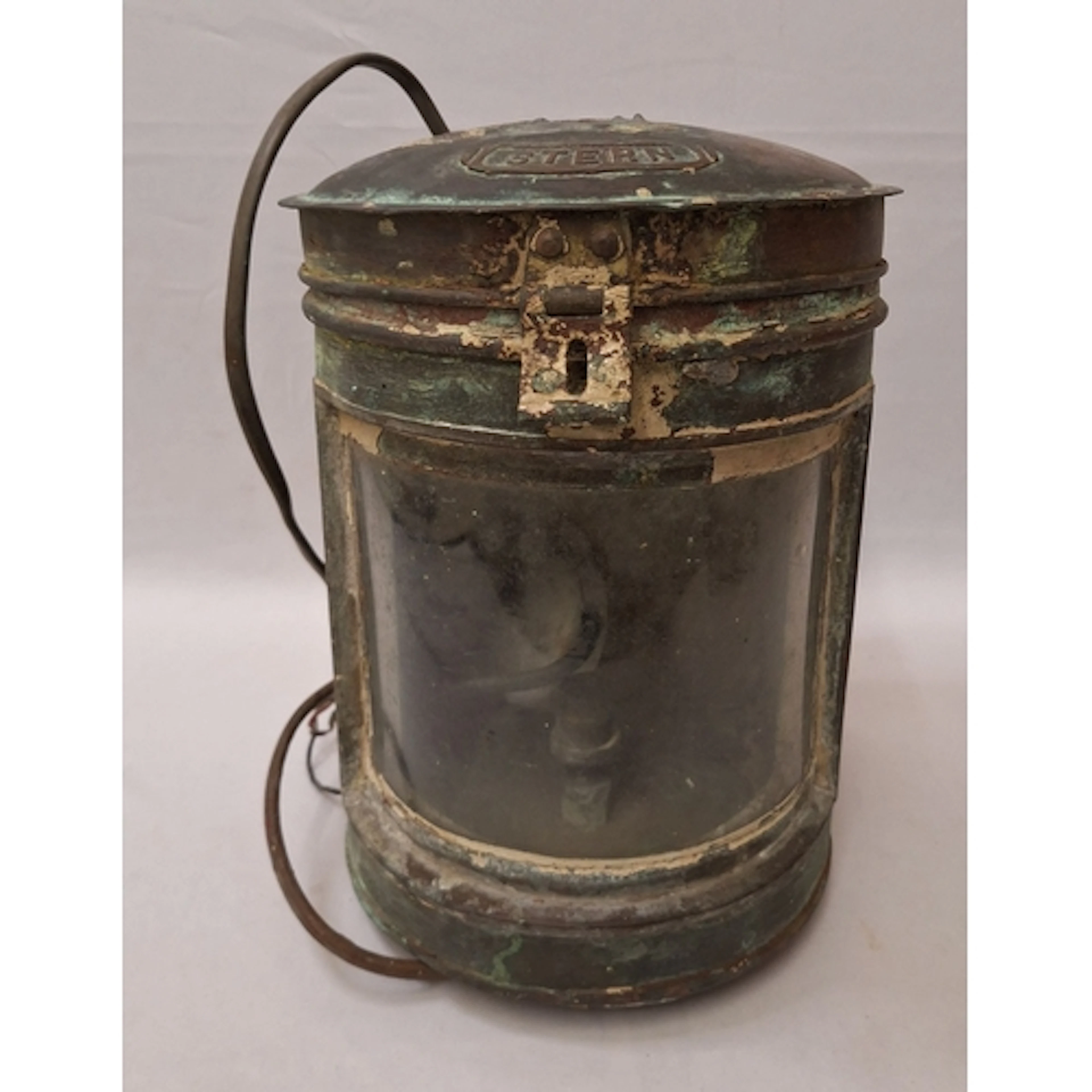 Vintage Ships Stern Lantern with electric fitting approx. 25...