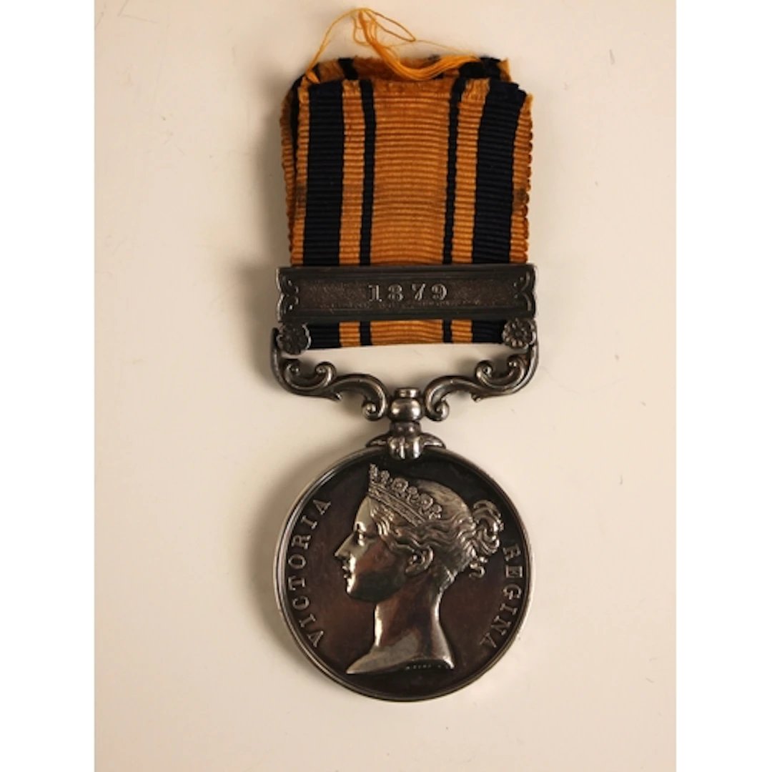 ZULU WAR INTEREST: A South Africa Medal 1877-79 with 1879 cl...