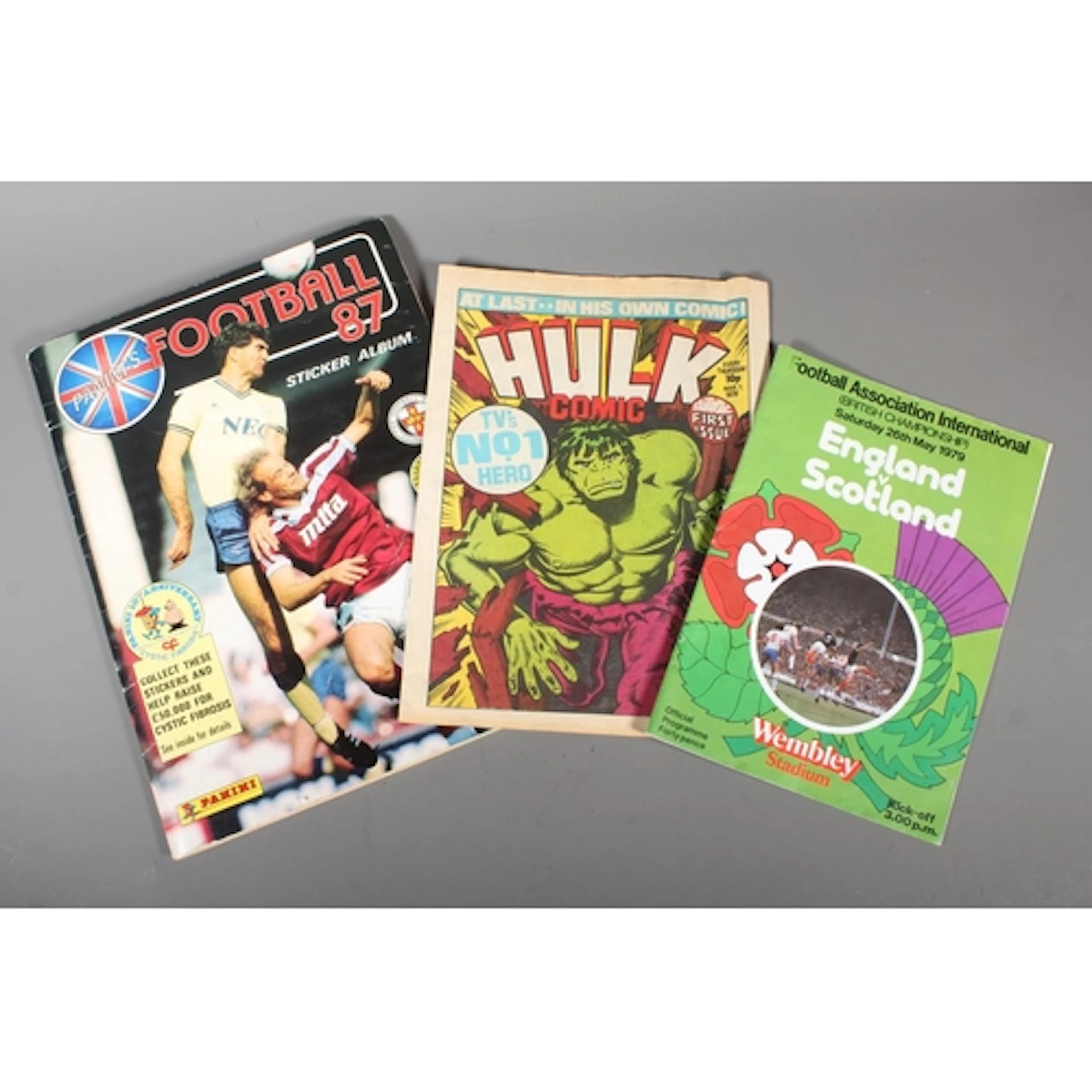 Panini's Football 87 Sticker album (2 stickers missing, A433...