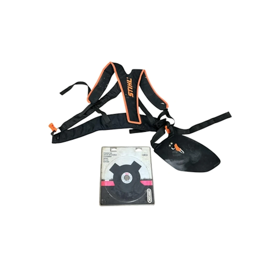 A Stihl FS91 petrol strimmer