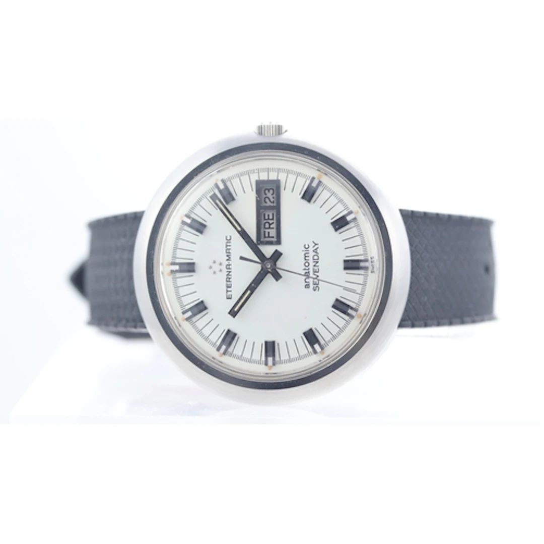 Brand: Eternamatic Model Name: Sevenday Movement type: Autom...