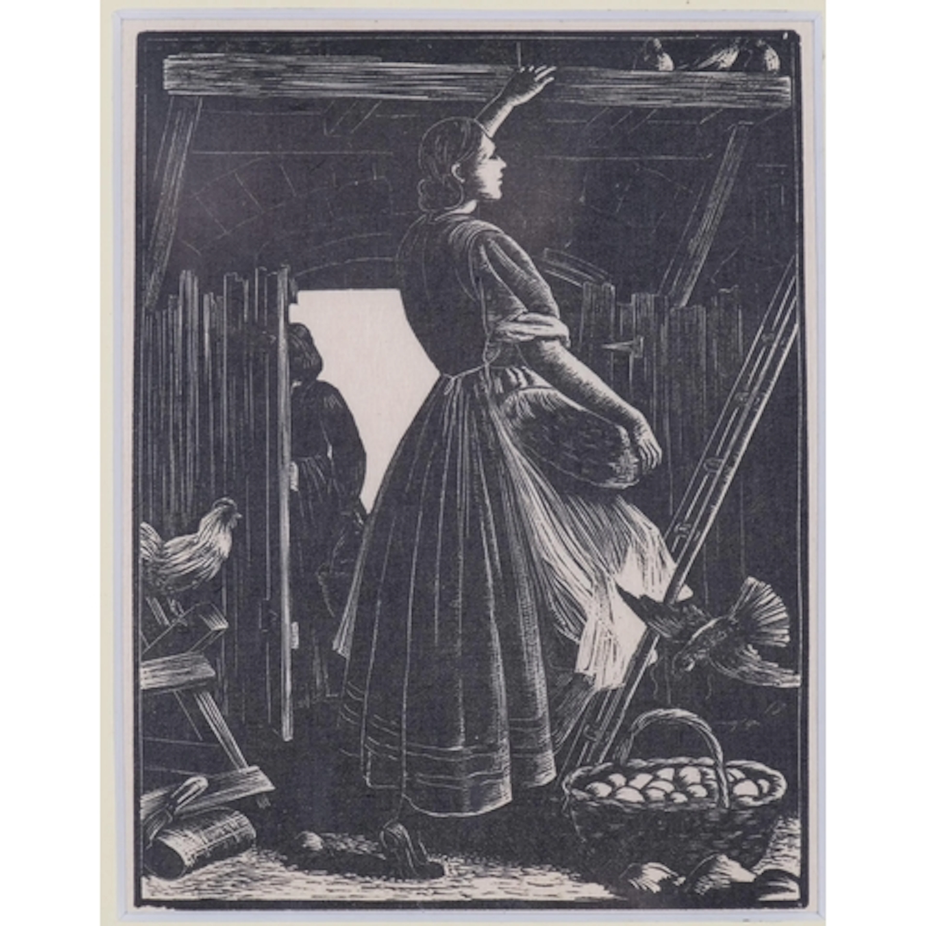 Clare Leighton (1898-1989), woodcut on paper, Illustration t...