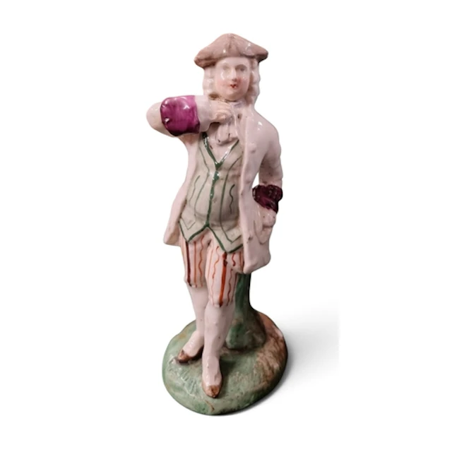 A very early 19th Century Staffordshire Figure of a Gentlema...