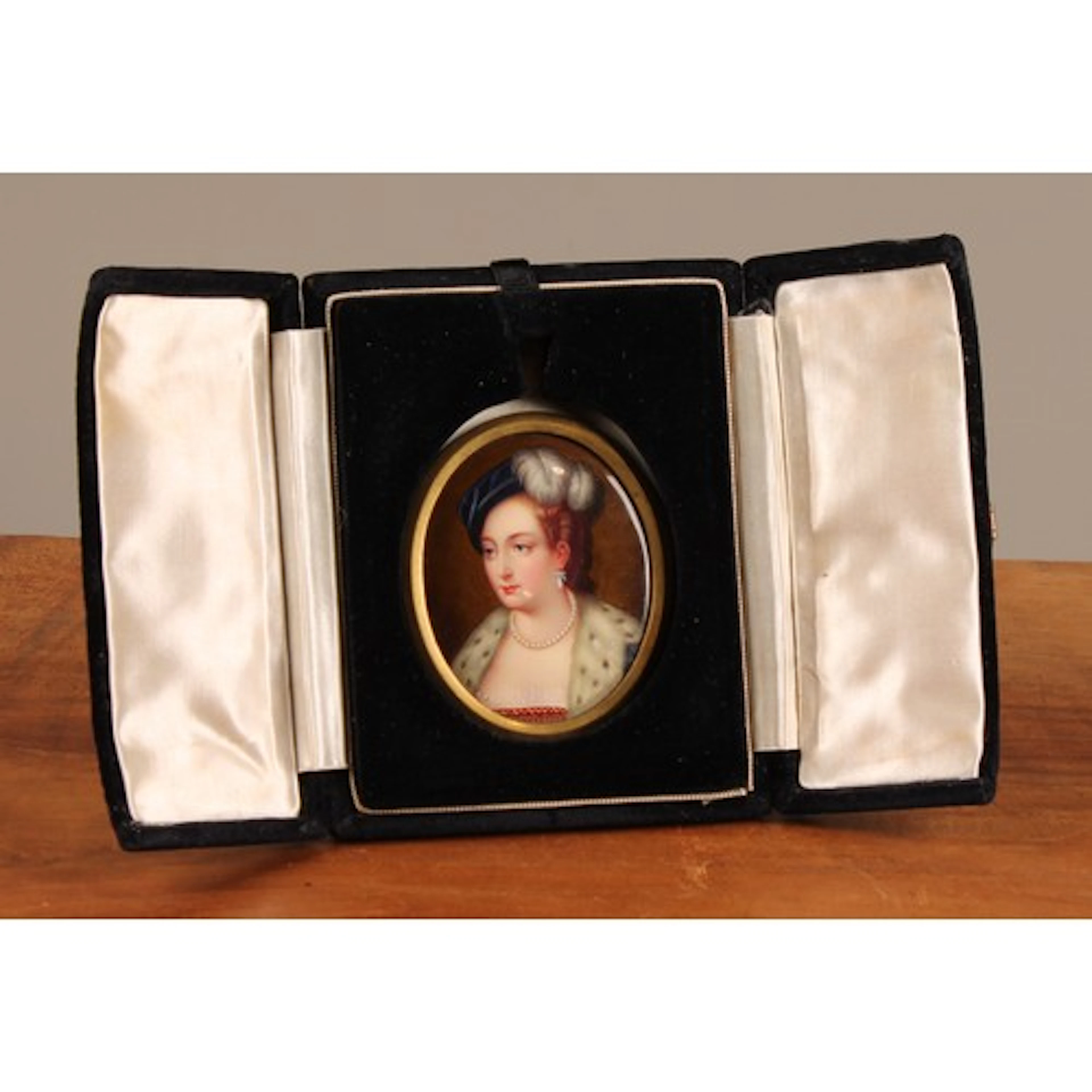Henry Pierce Bone (1779 - 1855) A portrait miniature of Anne...