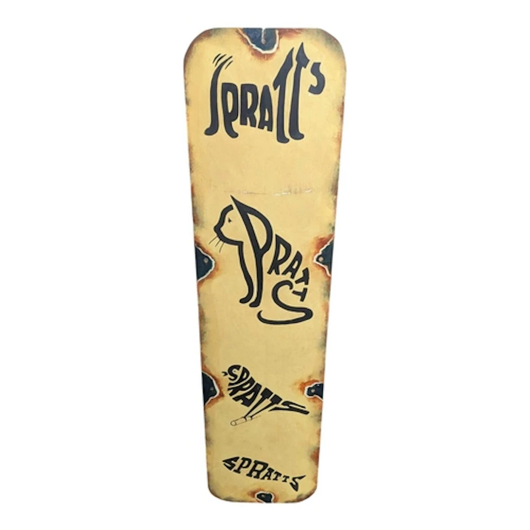 Spratt's animal feed - A reproduction wooden advertising poi...