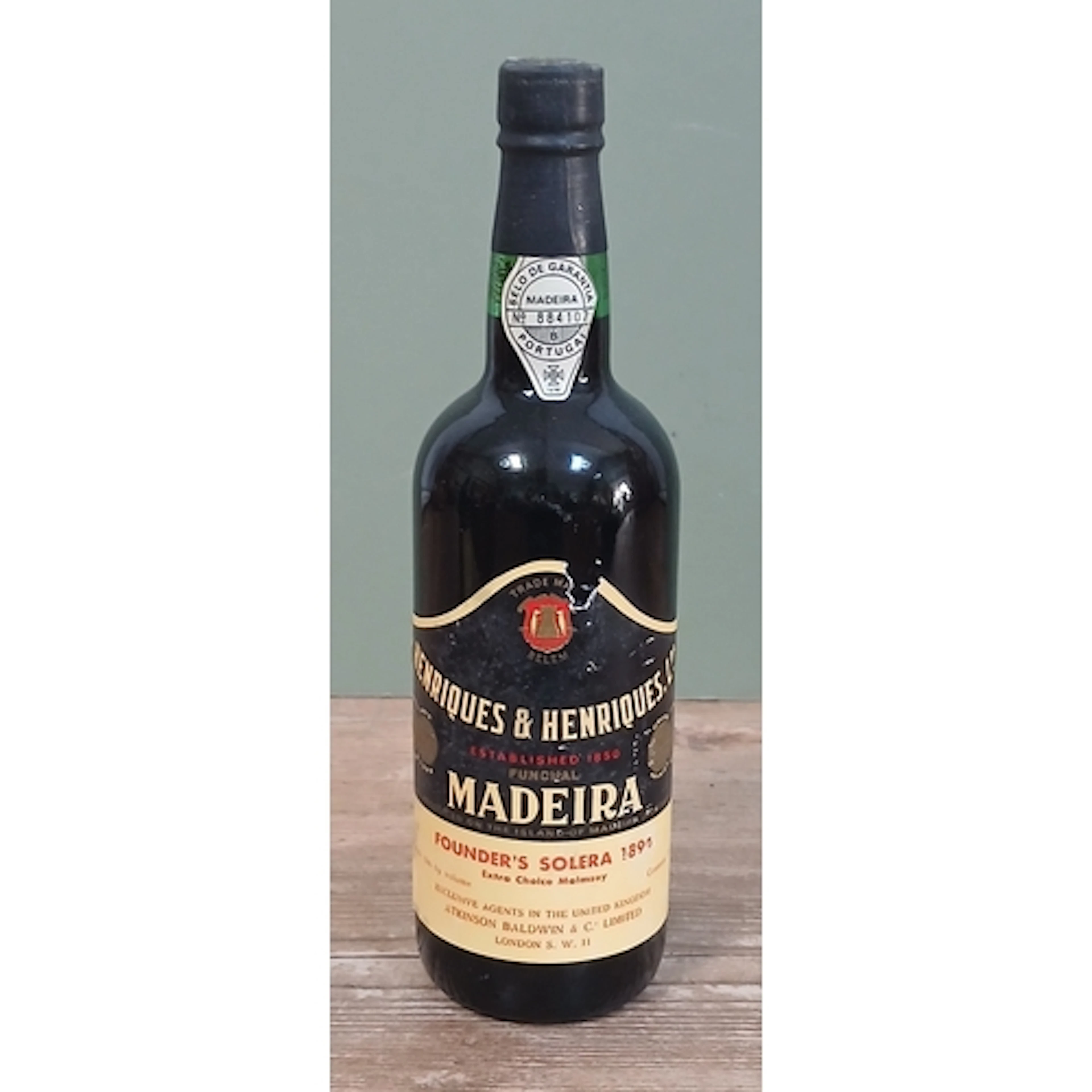 Henriques & Henriques Madeira Founder's Solera 1894.