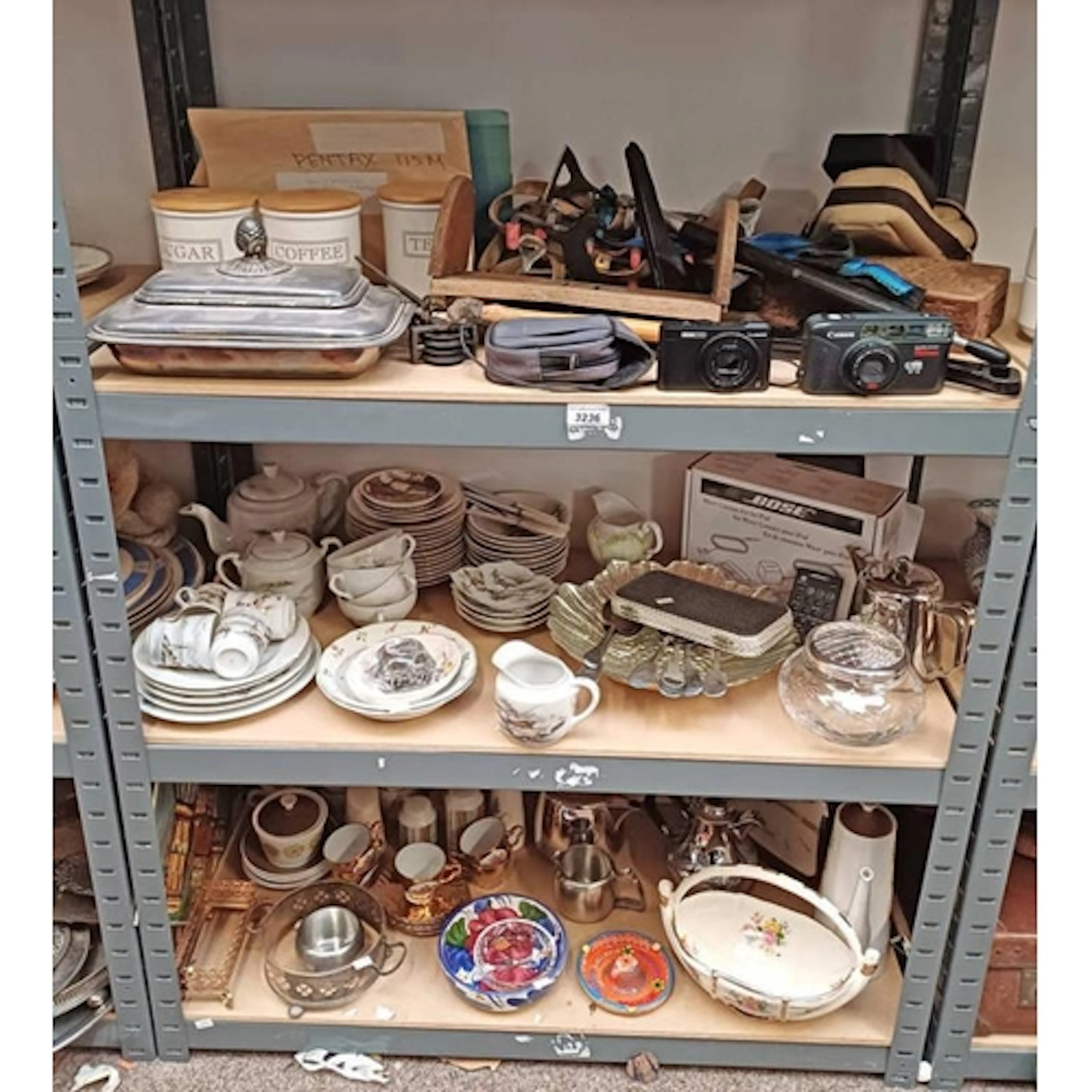 SELECTION OF VARIOUS ITEMS INCLUDING ORIENTAL TEA SET WITH R...